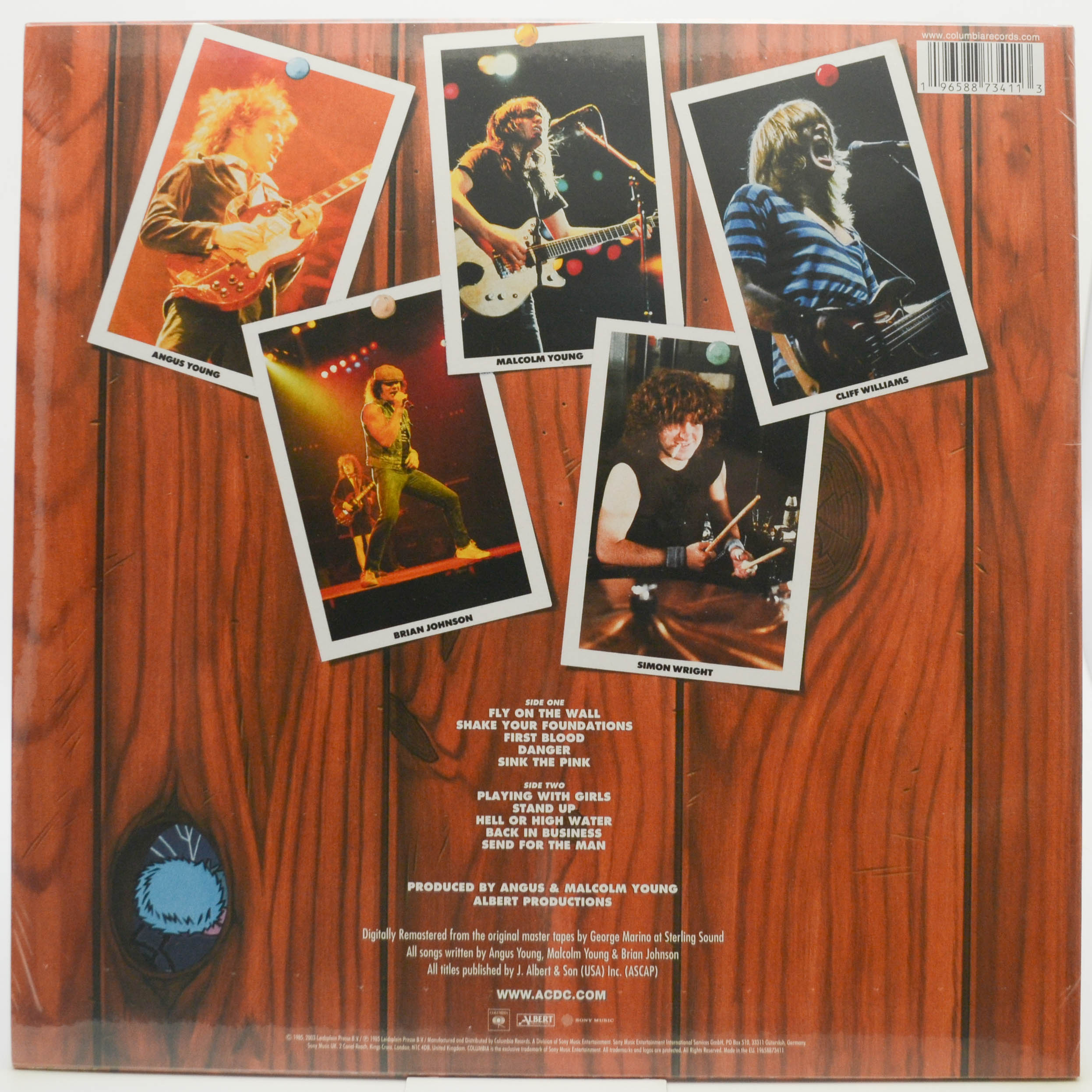 Виниловая пластинка AC/DC — Fly On The Wall, 1985