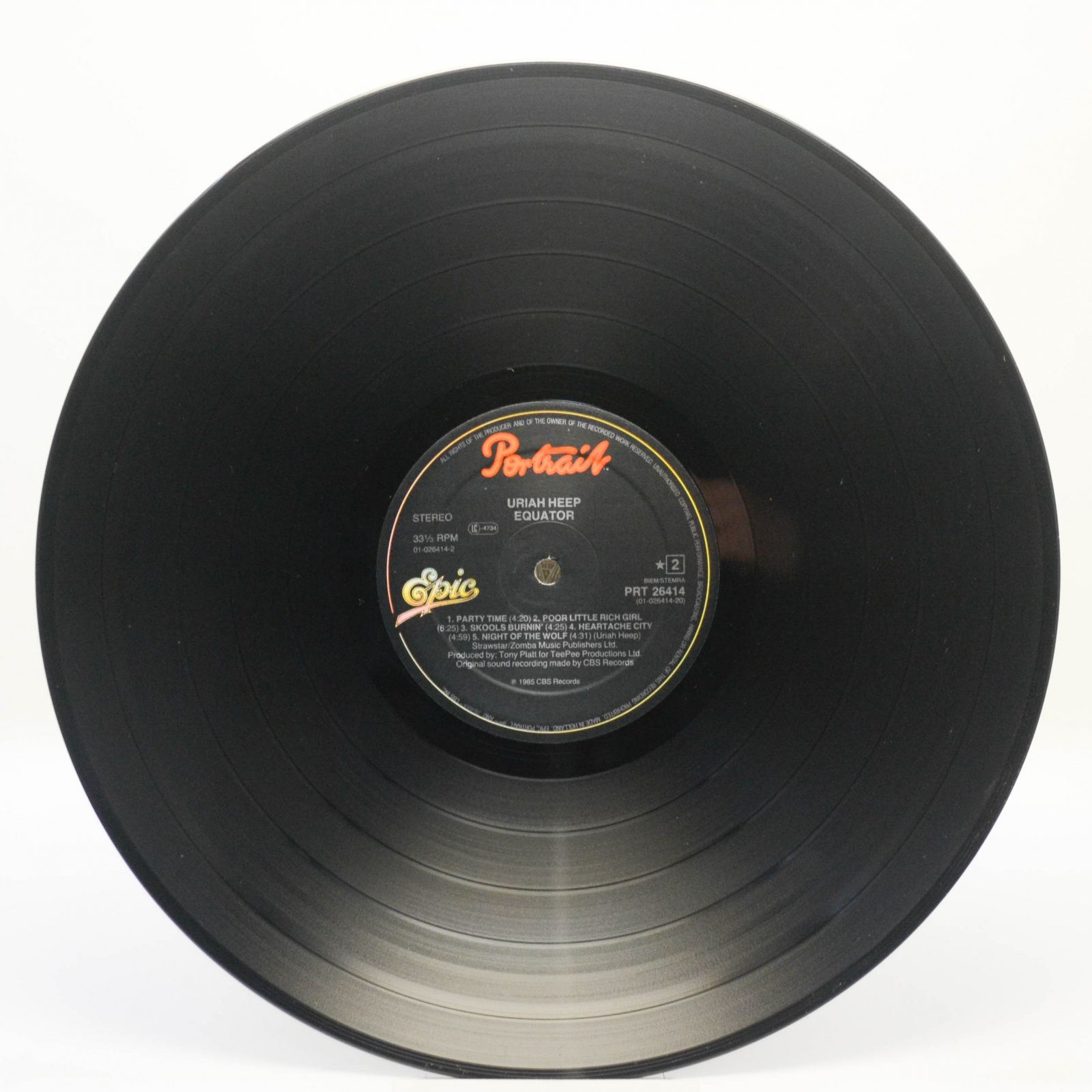 Uriah Heep — Equator, 1985