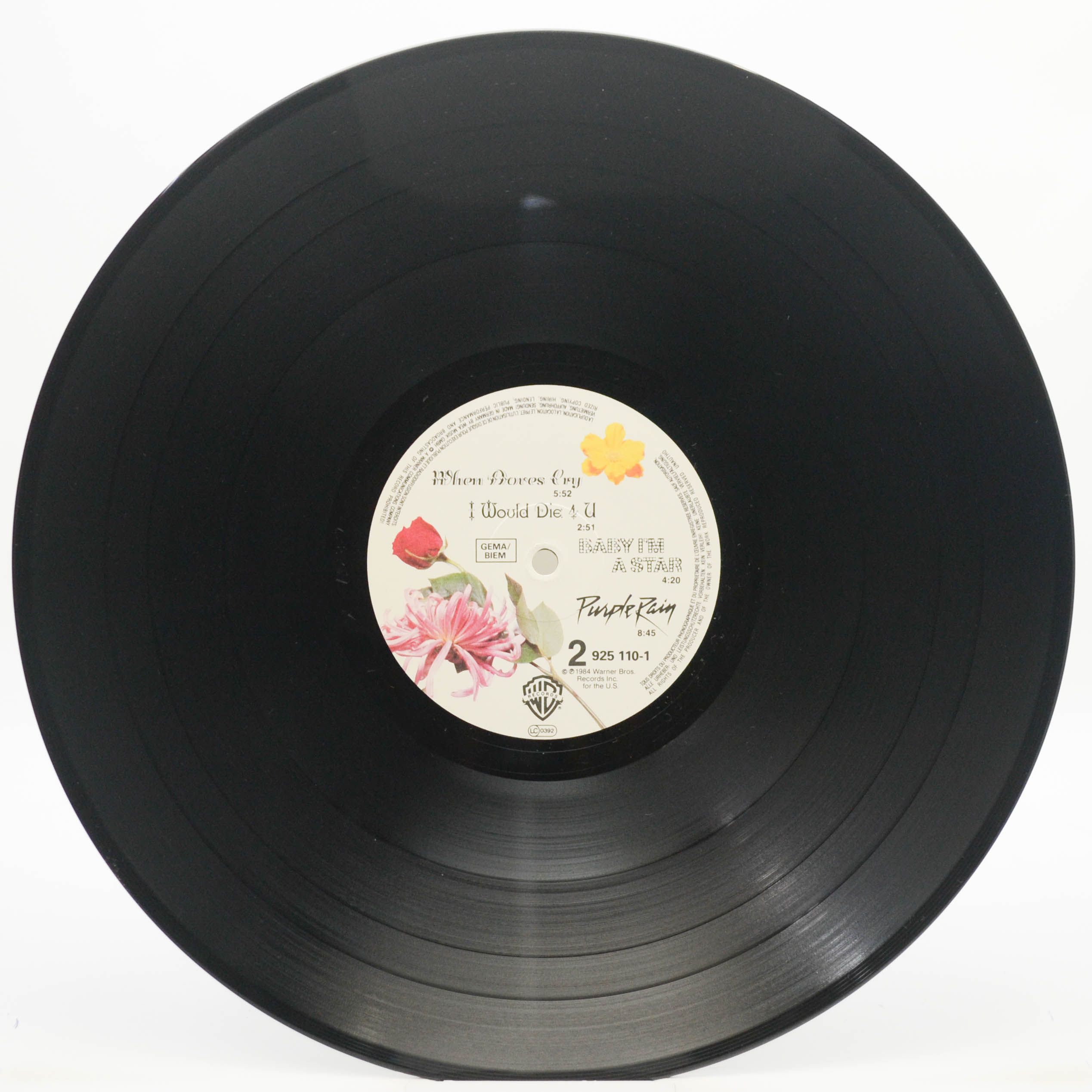 Виниловая пластинка Prince And The Revolution — Purple Rain, 1984