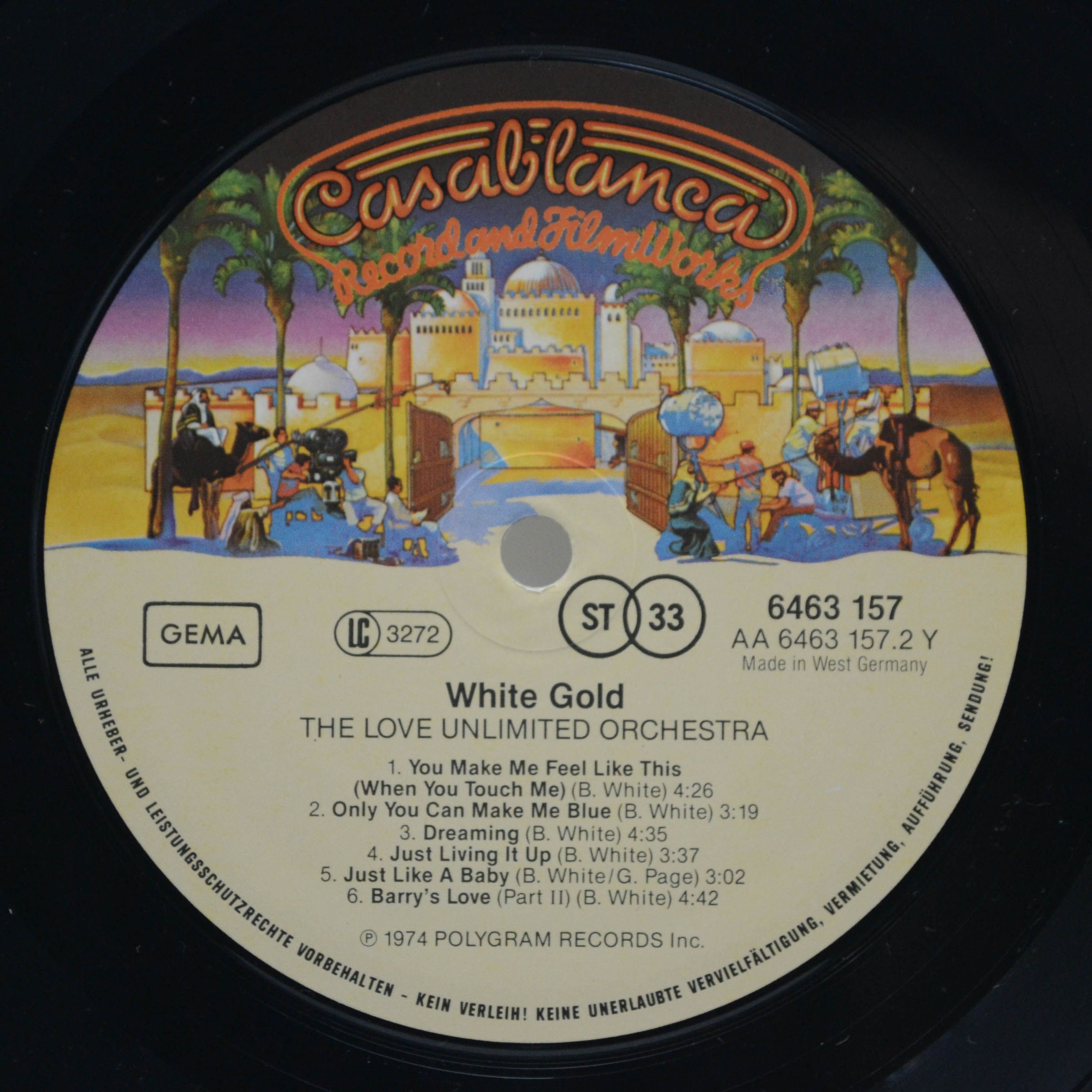 Love Unlimited Orchestra — White Gold, 1974