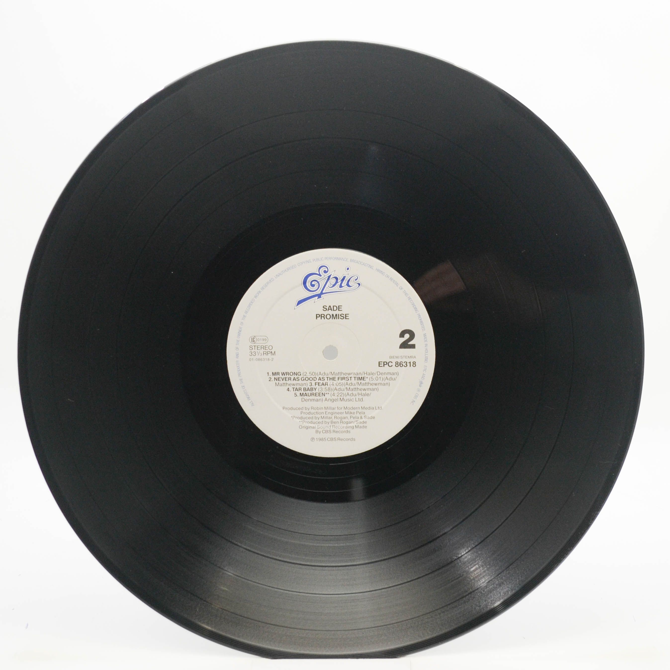 Sade — Promise, 1985