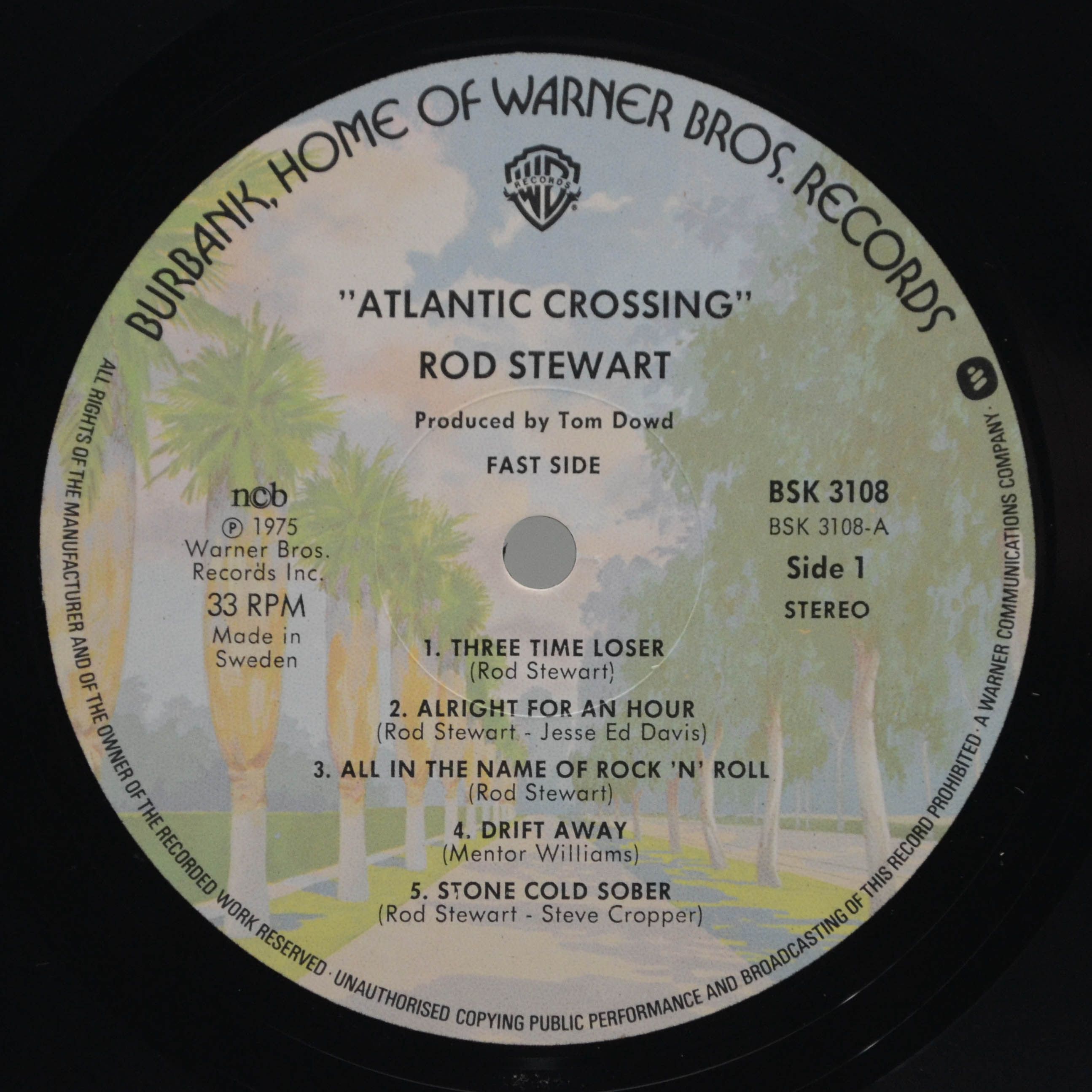 Rod Stewart — Atlantic Crossing, 1975