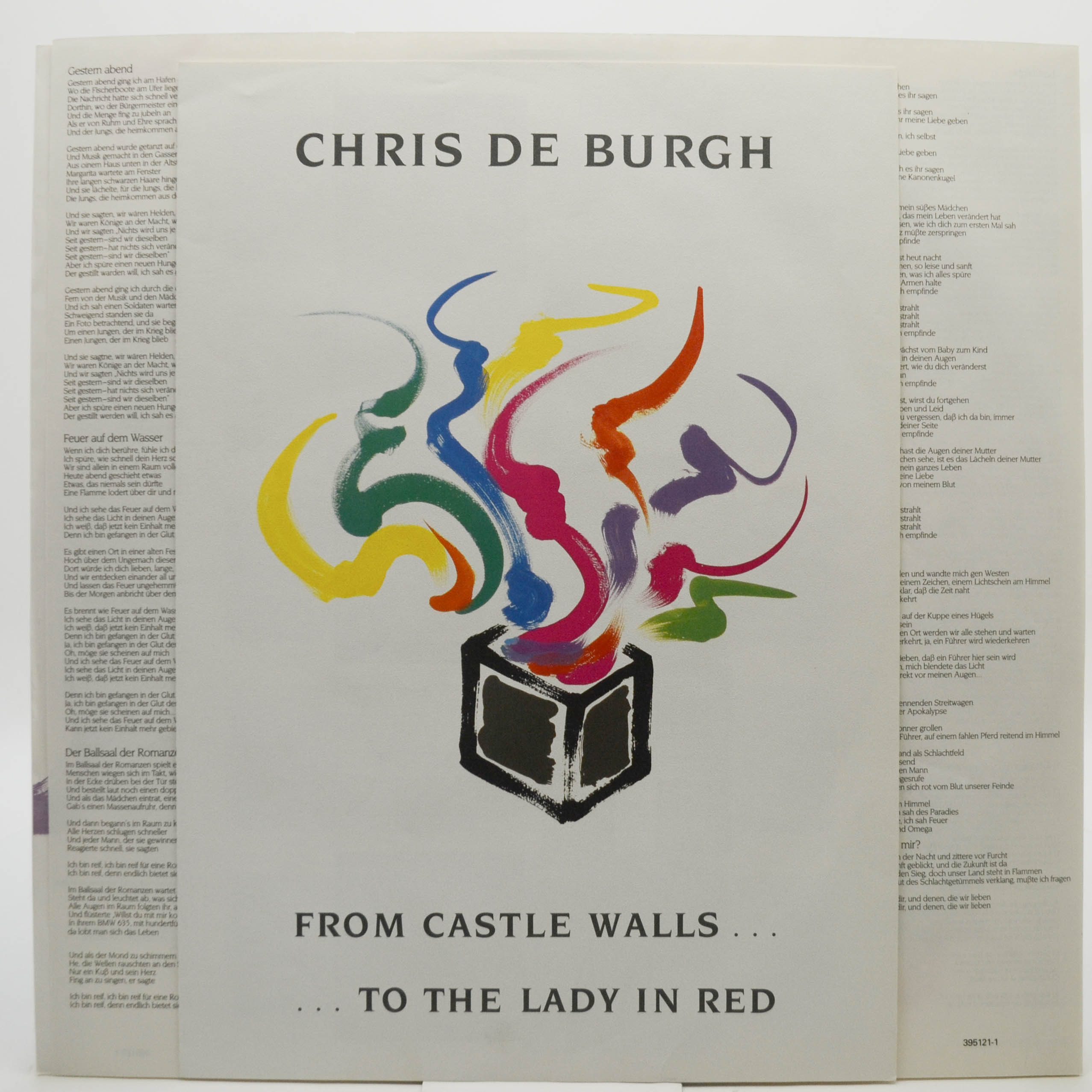 Виниловая пластинка Chris de Burgh — Into The Light, 1986
