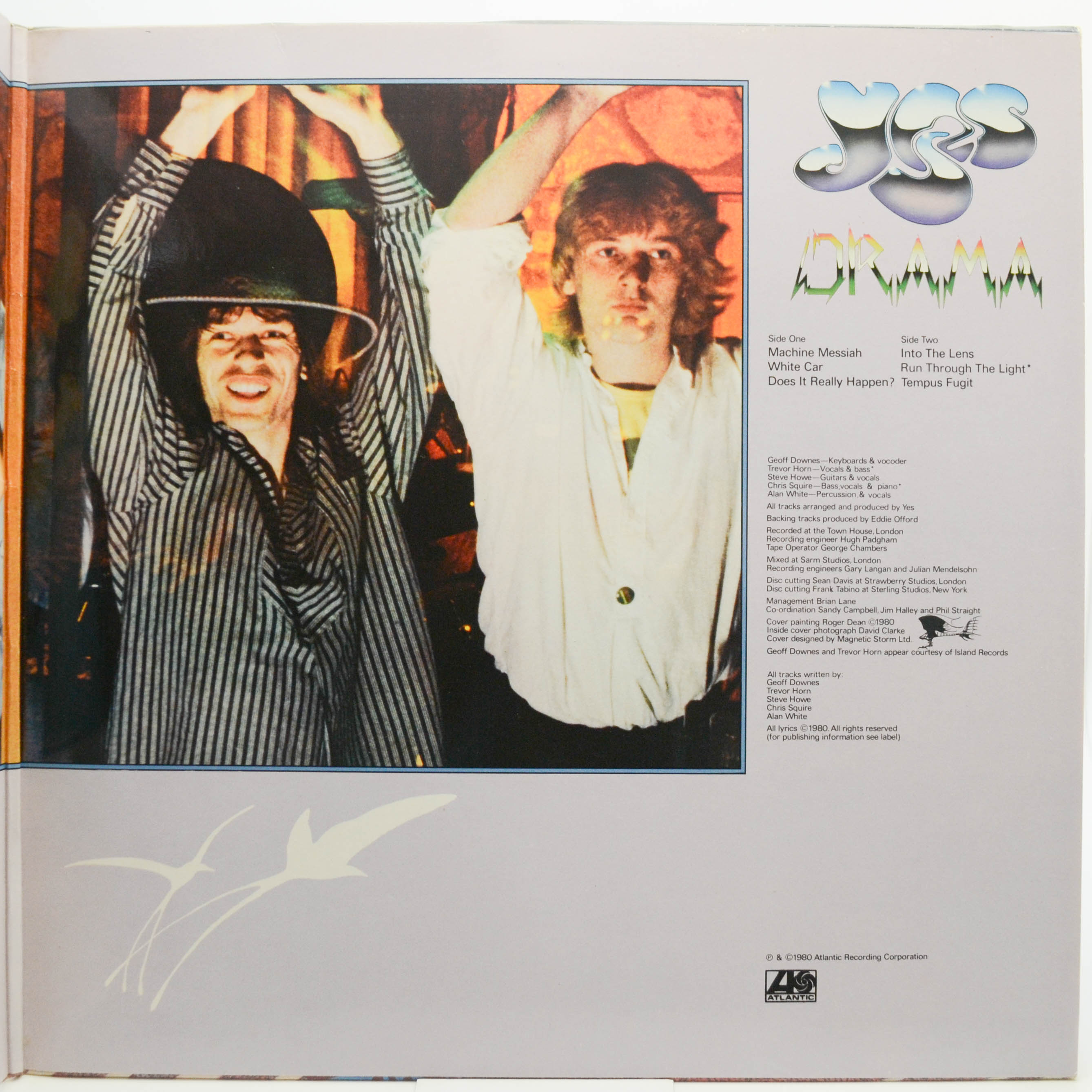Виниловая пластинка Yes — Drama, 1980