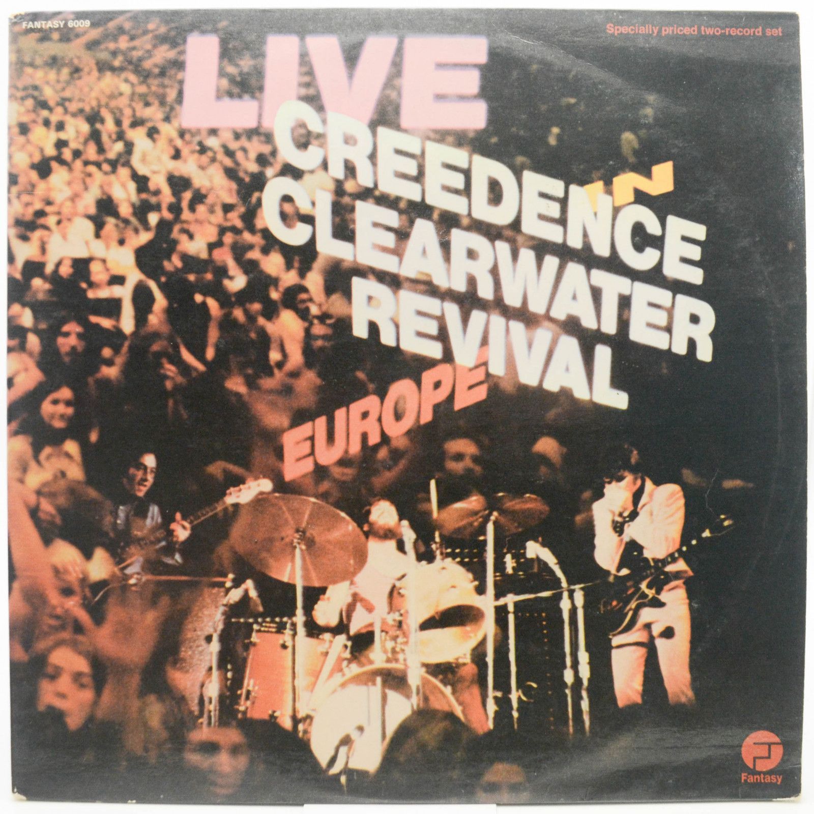 Creedence Clearwater Revival — Live In Europe (2LP), 1973