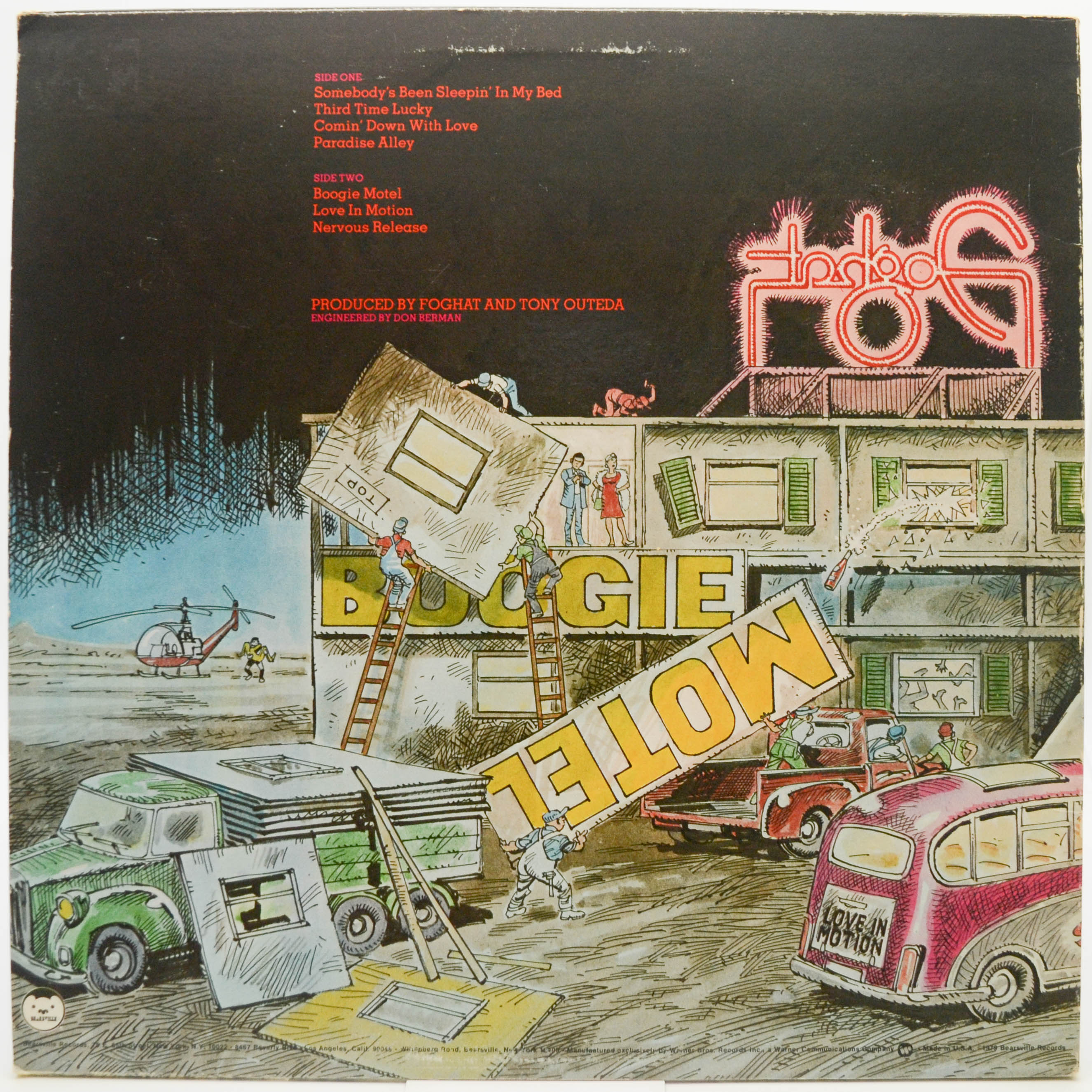 Foghat — Boogie Motel (USA), 1979