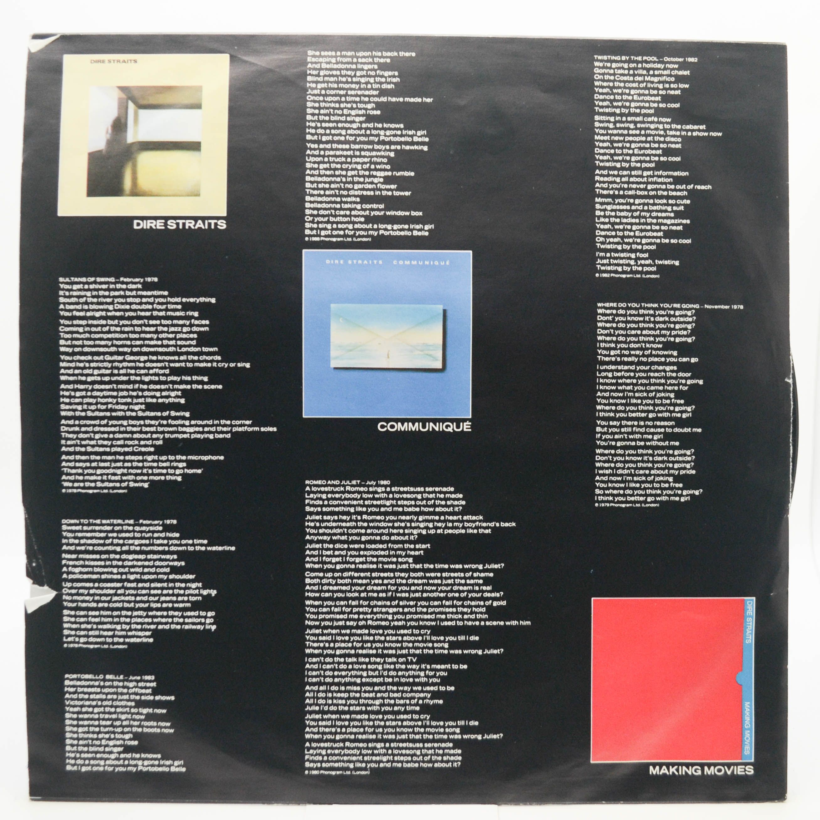 Dire Straits — Money For Nothing, 1988