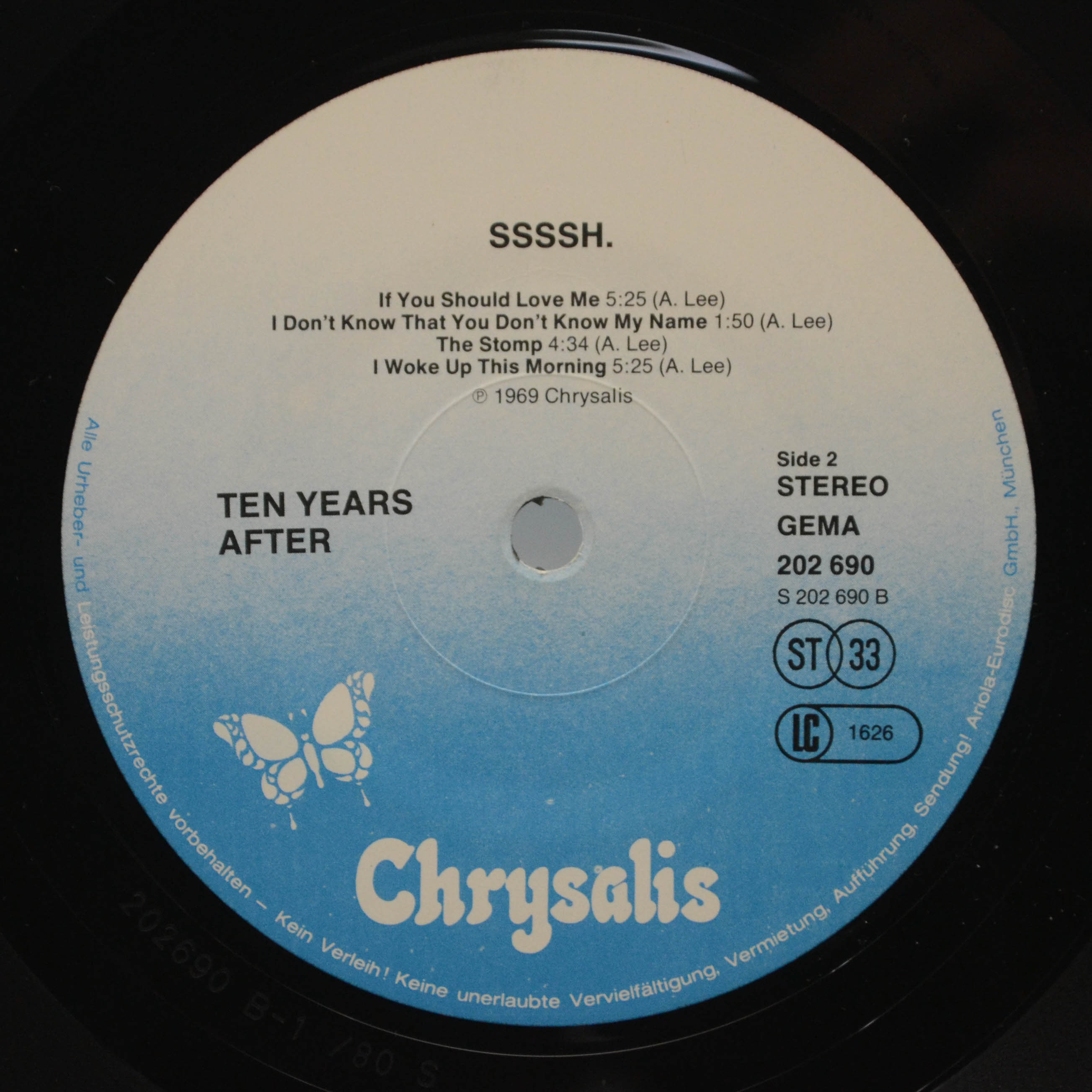 Ten Years After — Ssssh., 1980