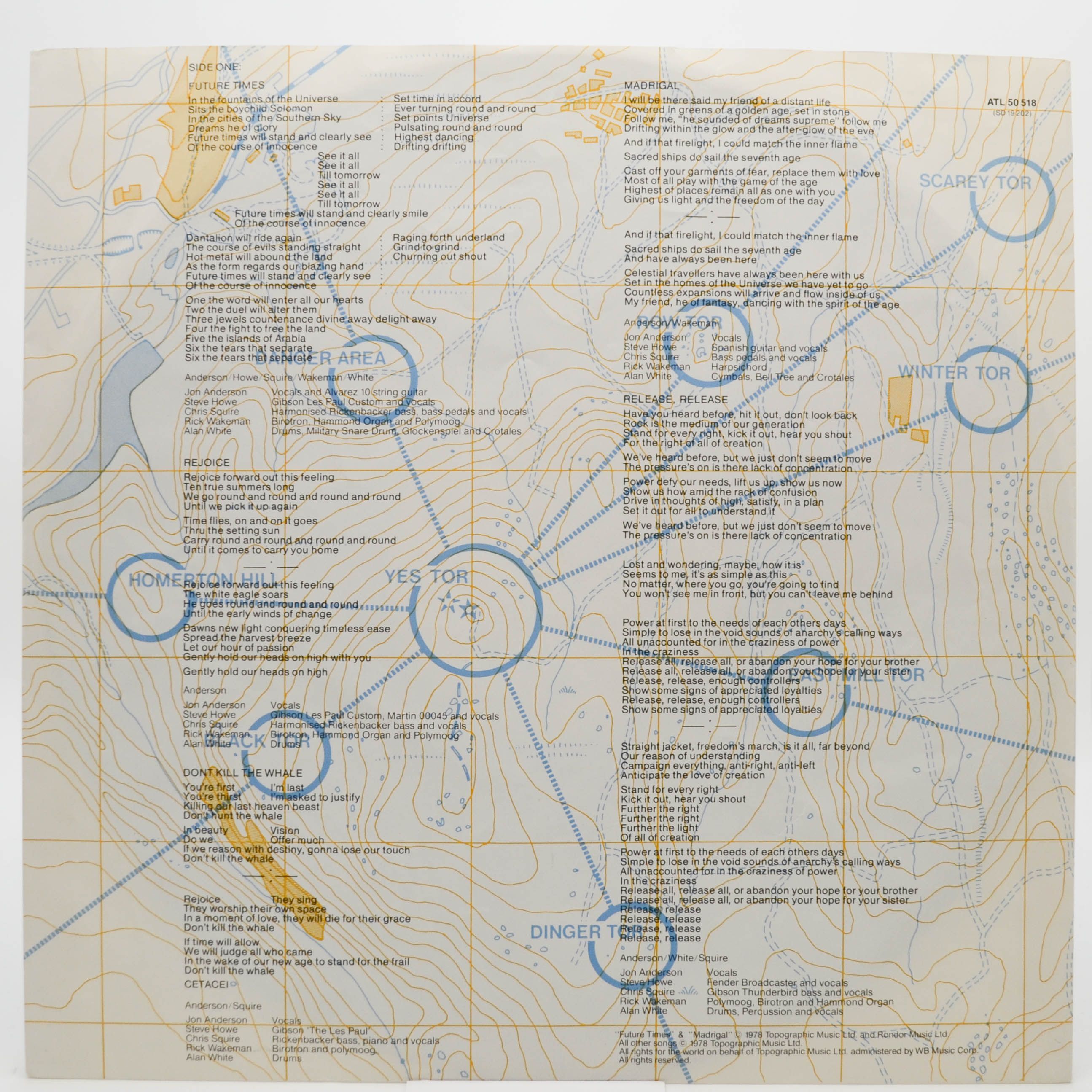 Виниловая пластинка Yes — Tormato, 1978