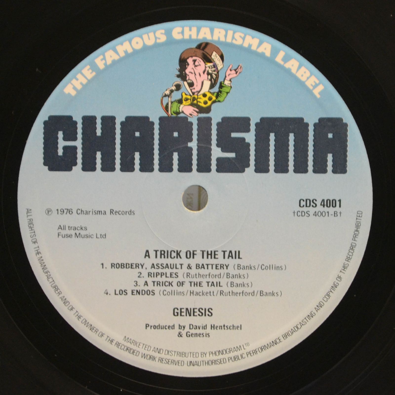 Genesis — A Trick Of The Tail (UK), 1976