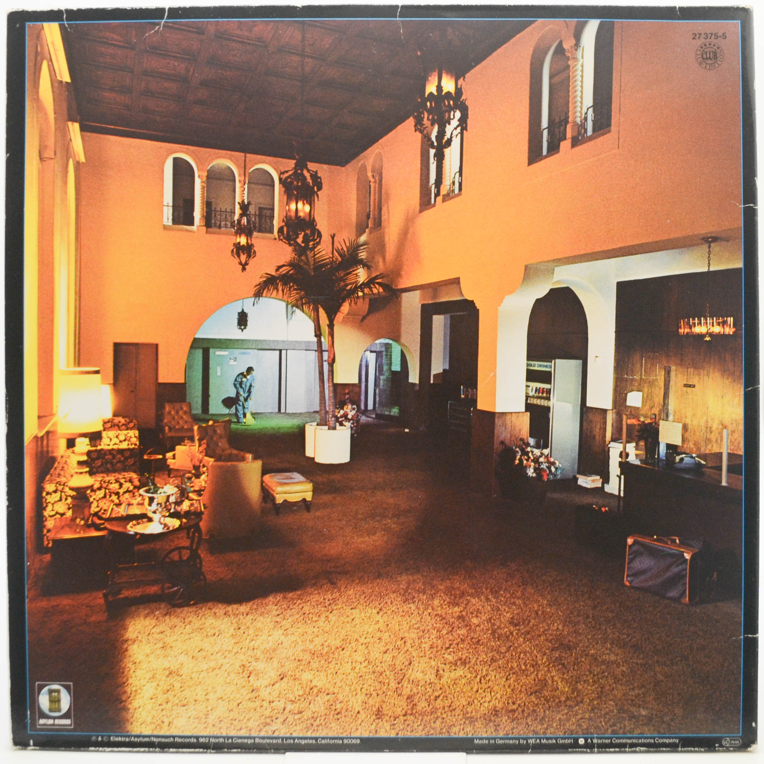 Виниловая пластинка Eagles — Hotel California, 1976