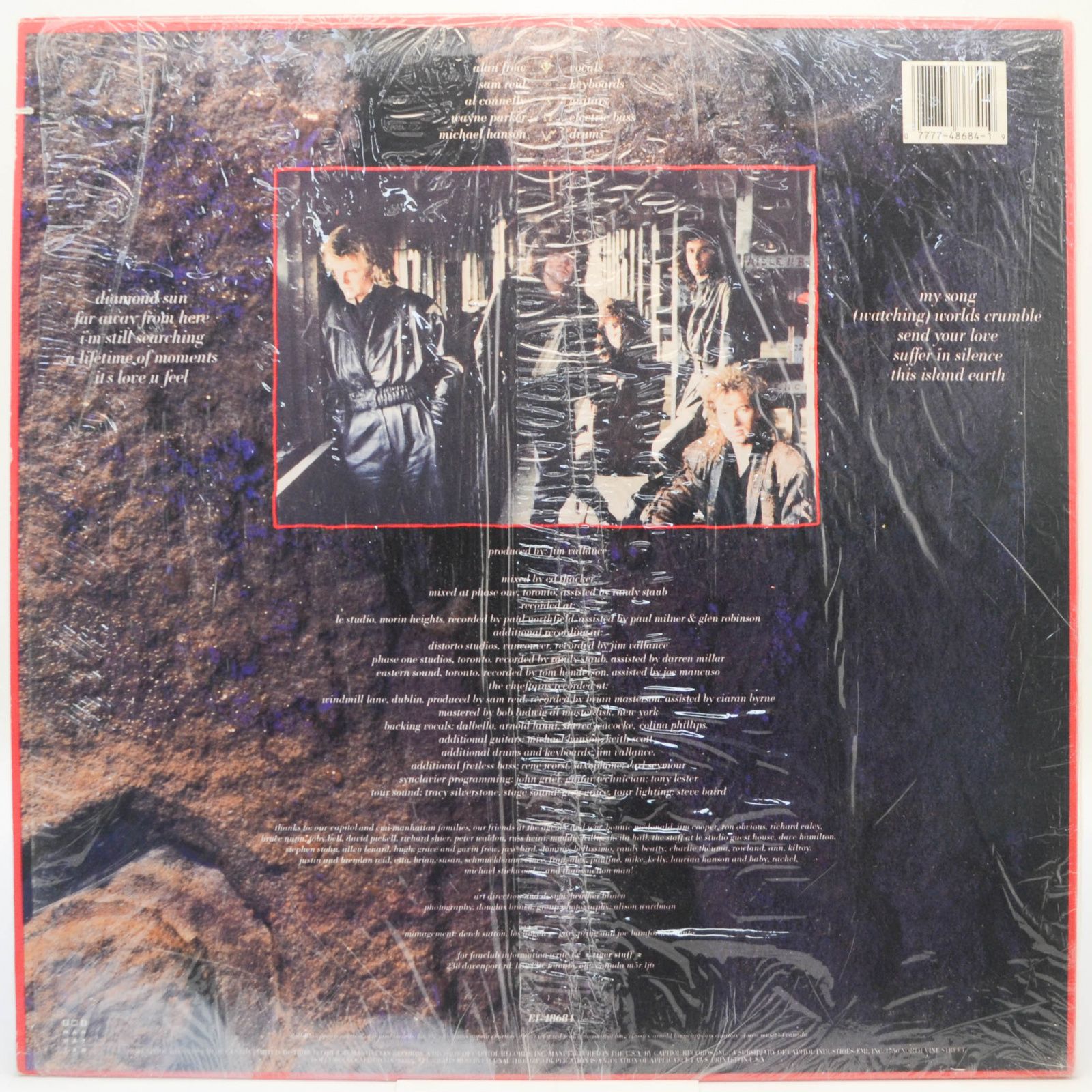 Виниловая пластинка Glass Tiger — Diamond Sun, 1988