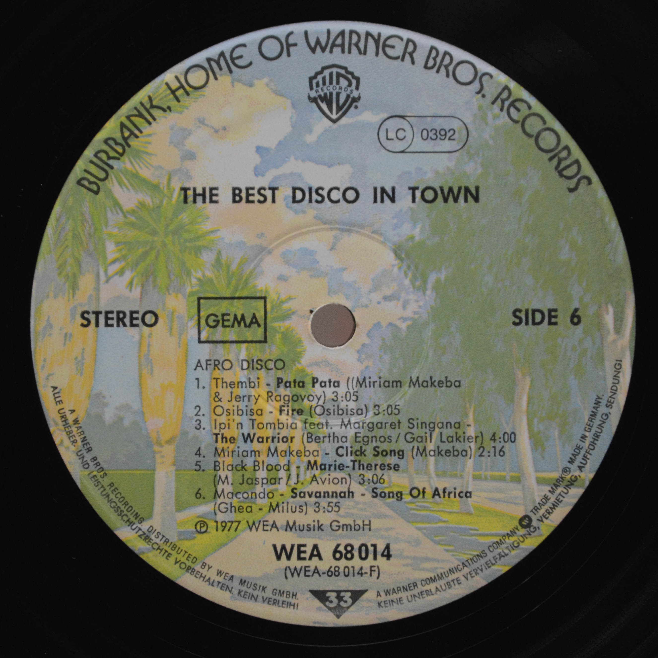 Various — The Best Disco In Town (3LP), 1977