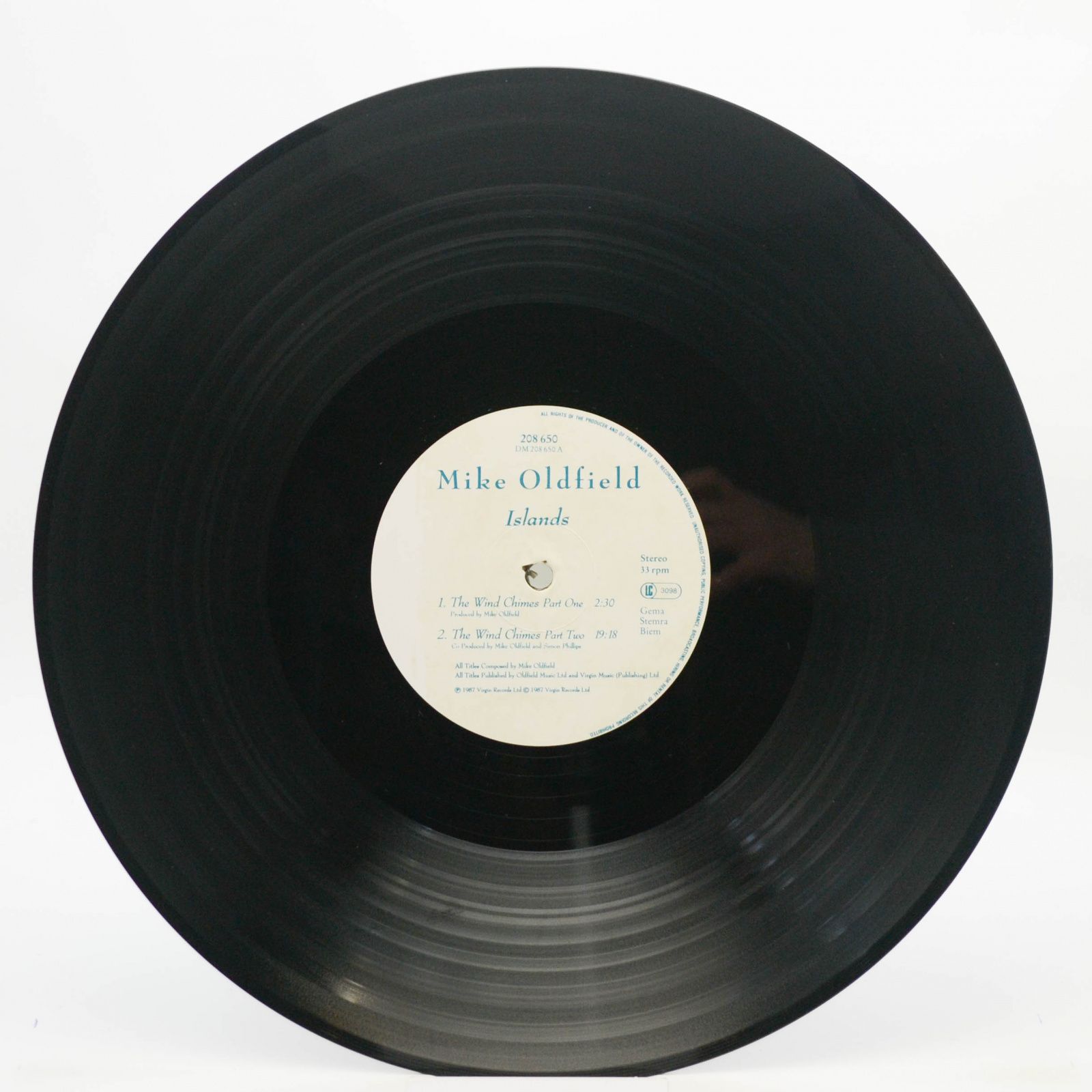 Mike Oldfield — Islands, 1987