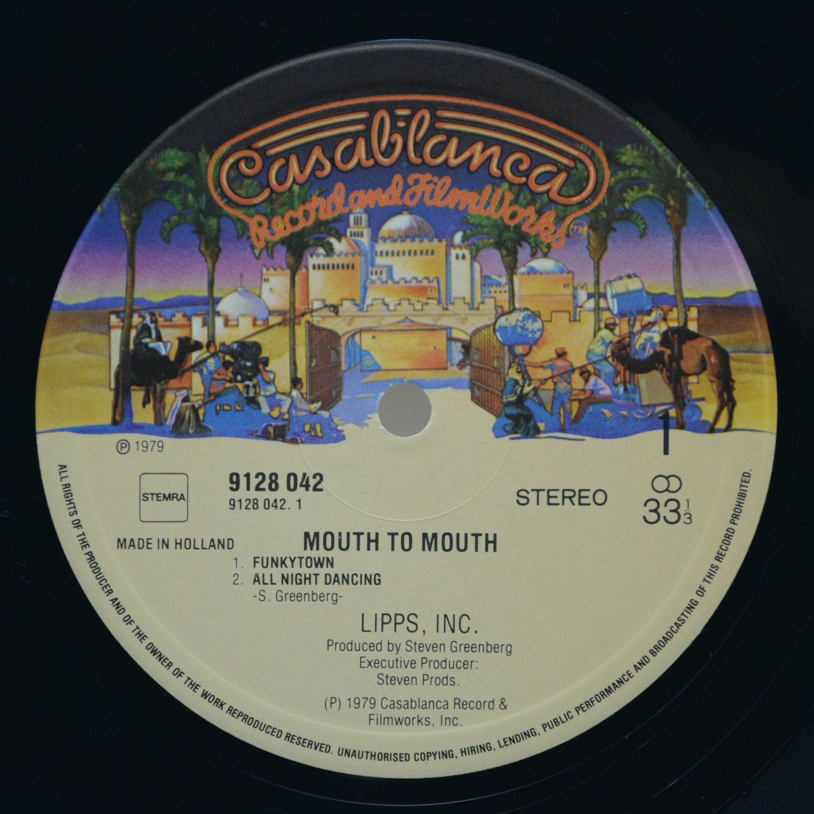 Виниловая пластинка Lipps, Inc. — Mouth To Mouth, 1980