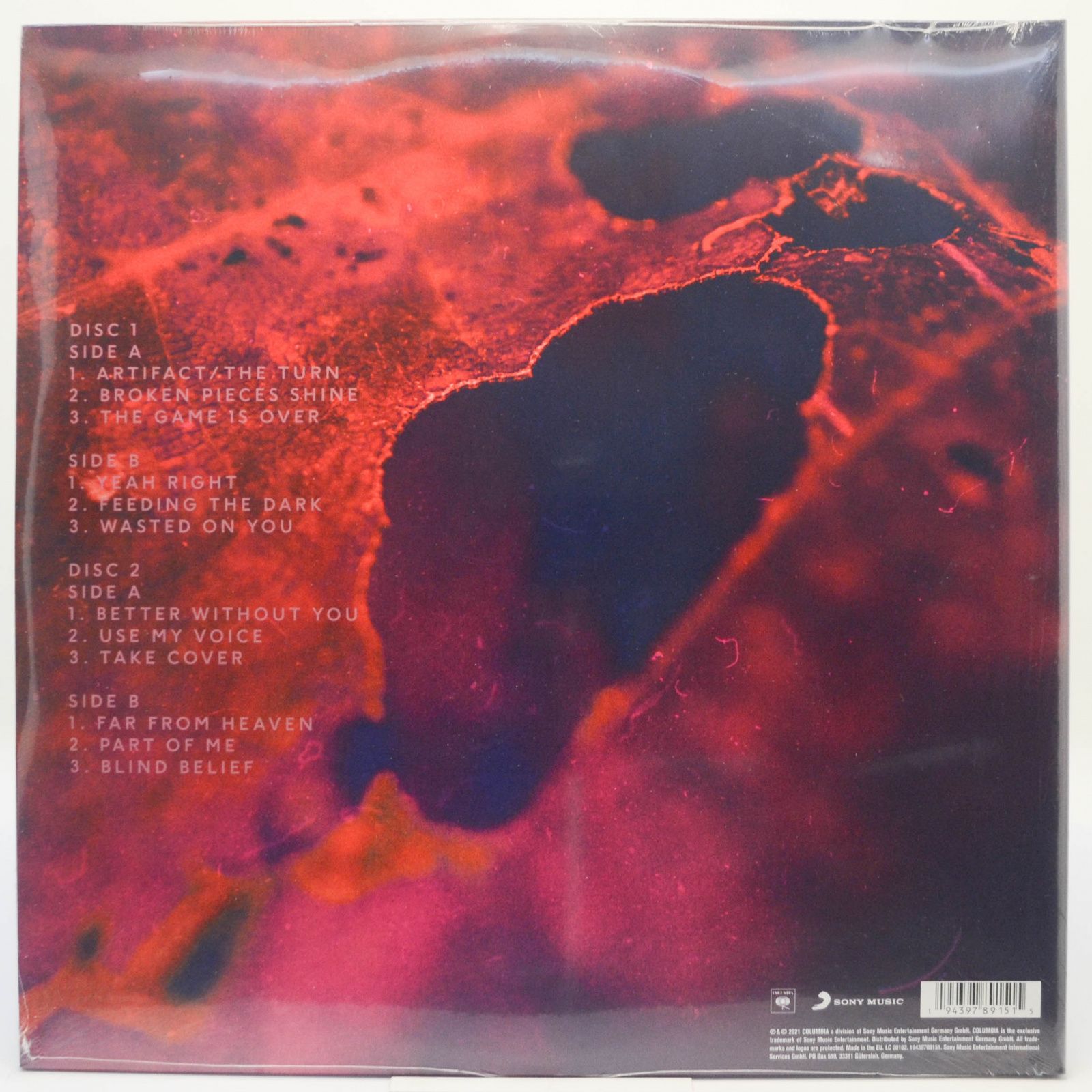 Виниловая пластинка Evanescence — The Bitter Truth (2LP), 2021