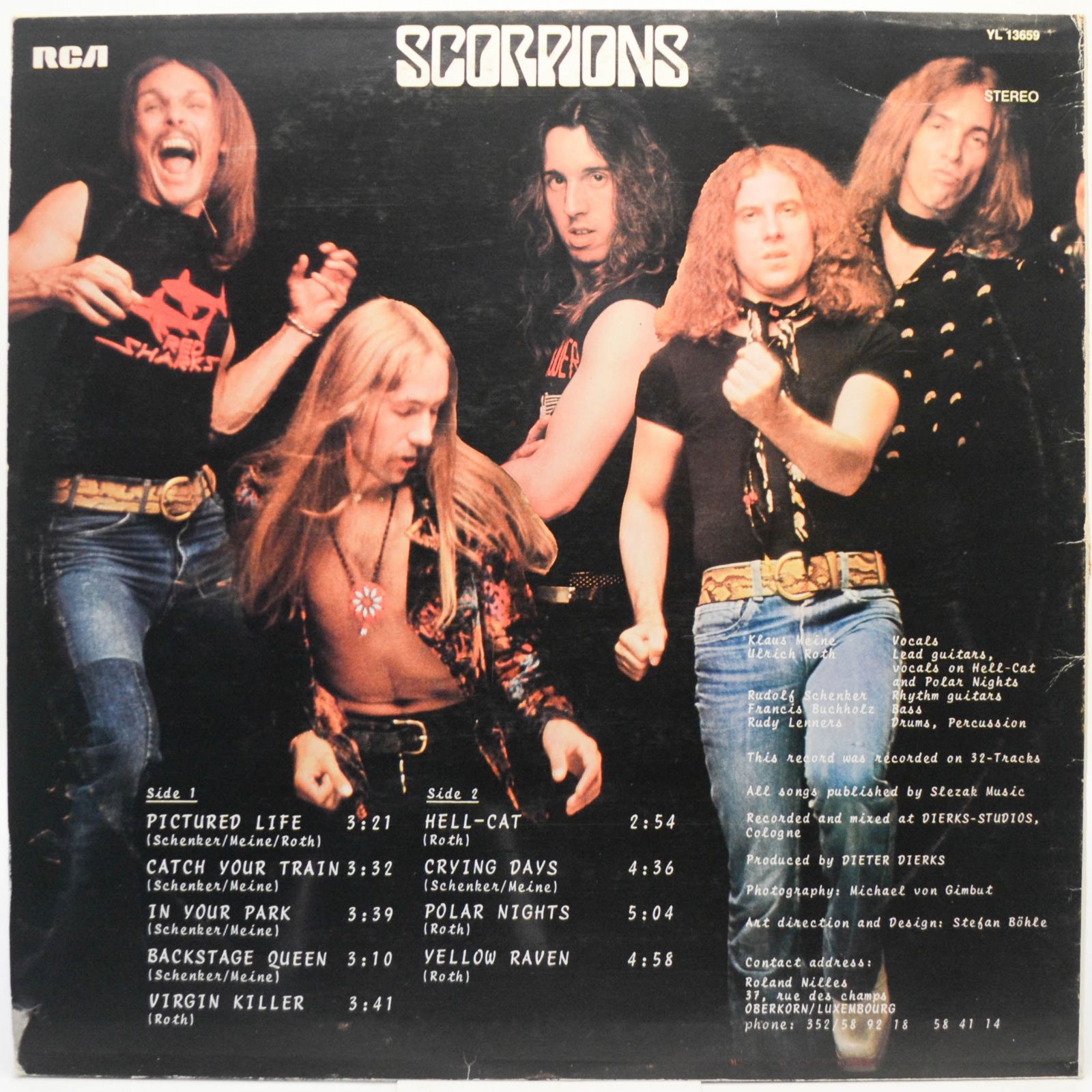 Виниловая пластинка Scorpions — Virgin Killer, 1976