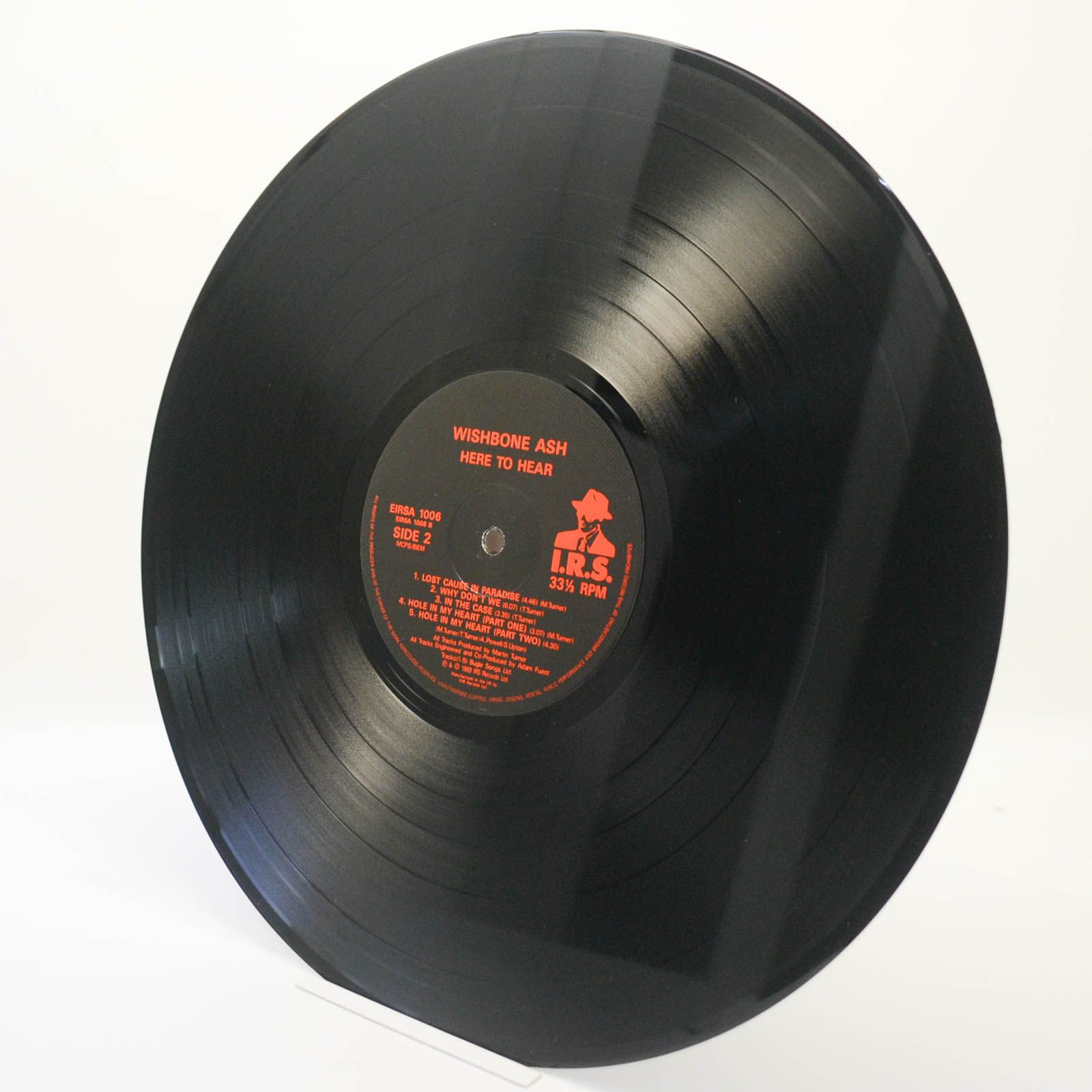 Виниловая пластинка Wishbone Ash — Here To Hear (UK), 1989