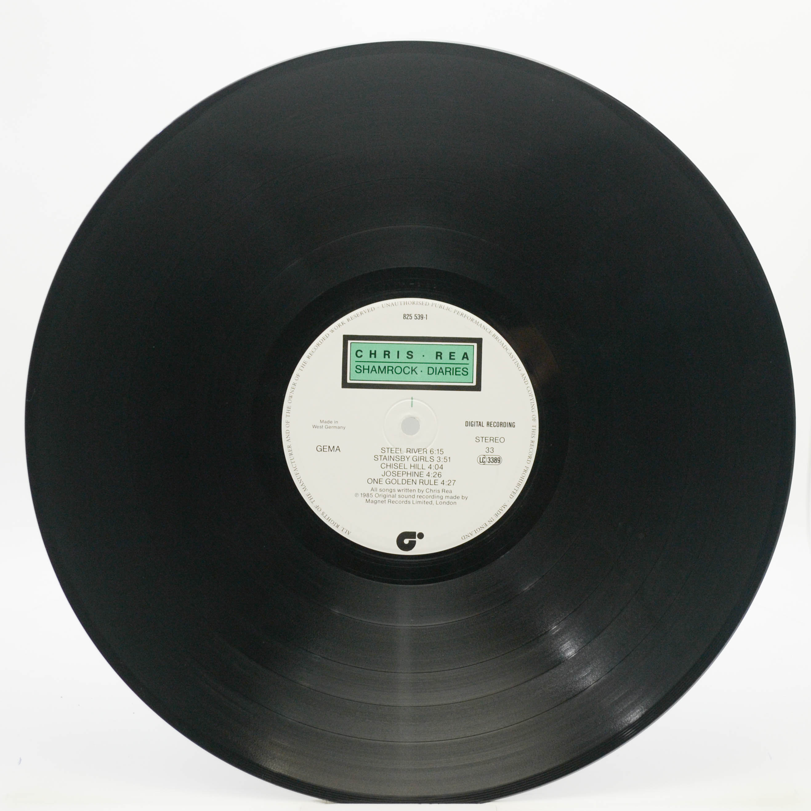 Chris Rea — Shamrock Diaries, 1985