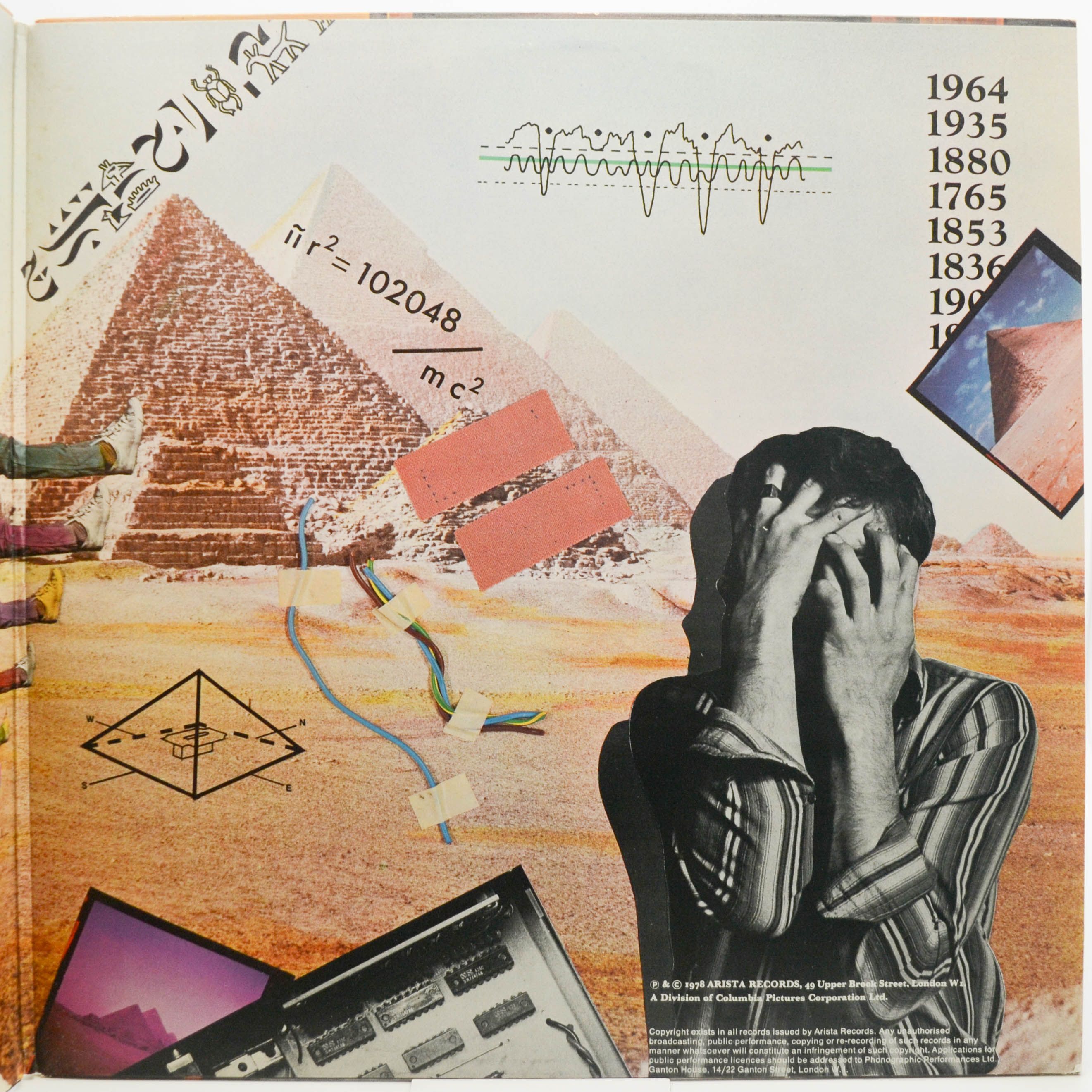 Виниловая пластинка Alan Parsons Project — Pyramid, 1978