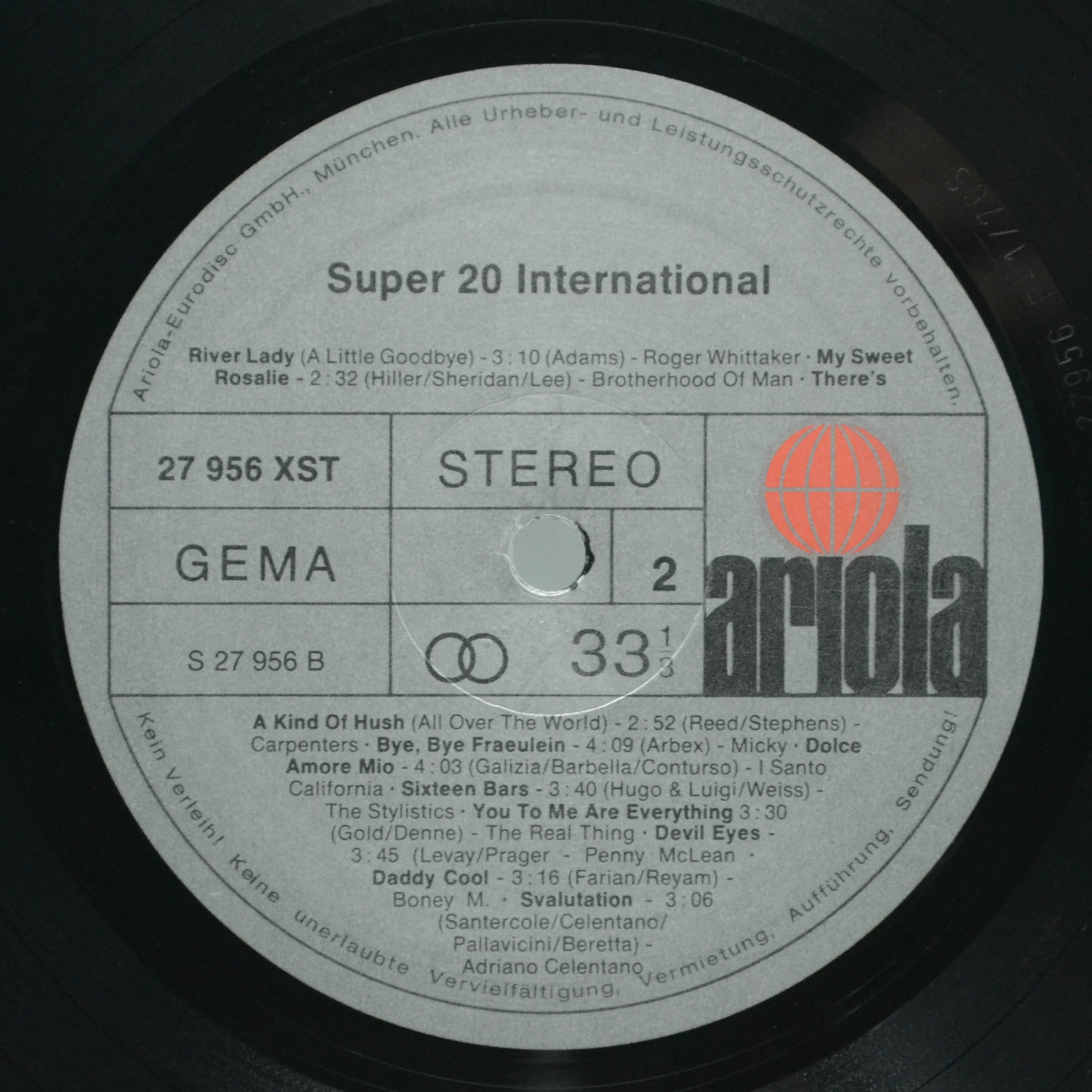 Various — Super 20 International, 1976