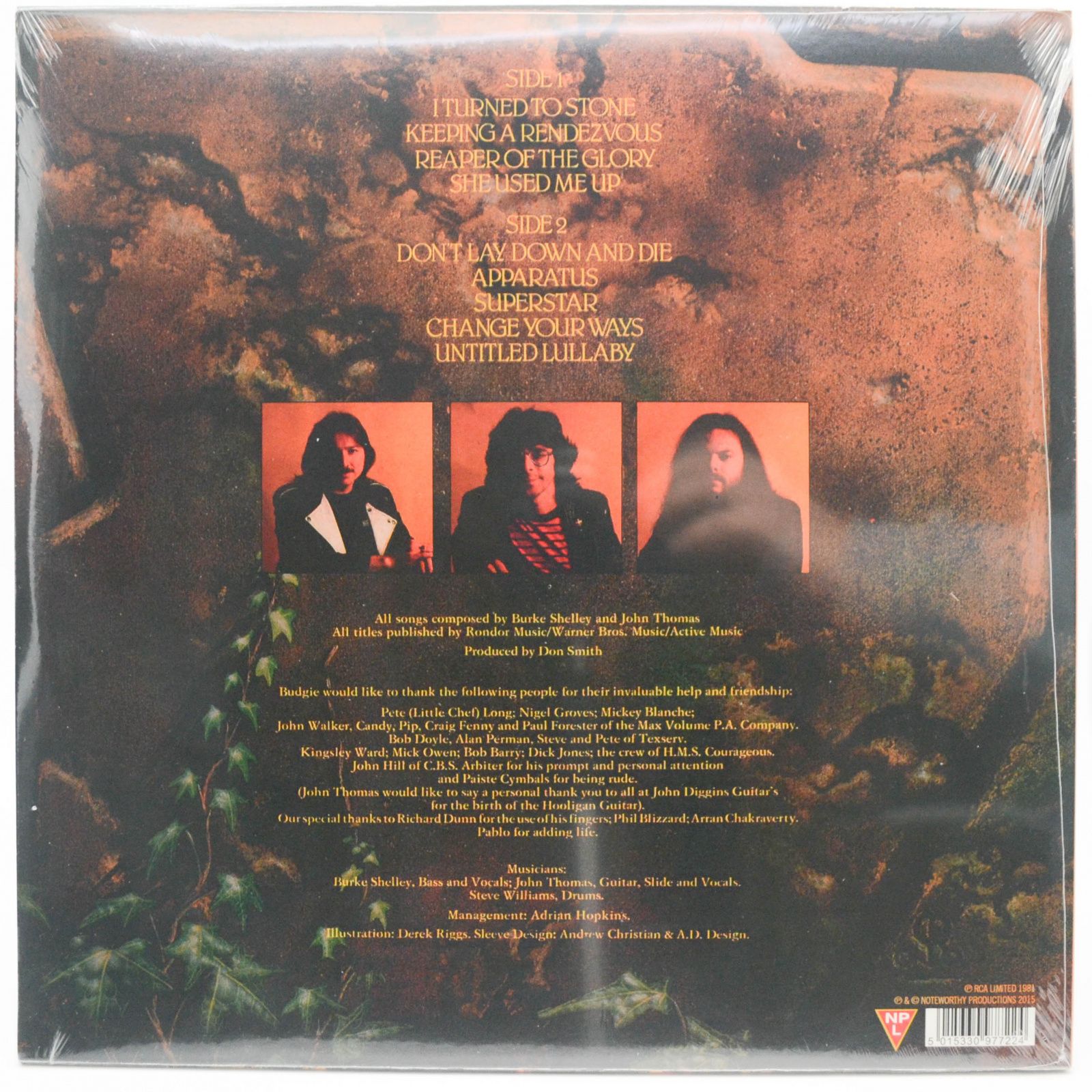 Budgie — Nightflight (UK), 1981