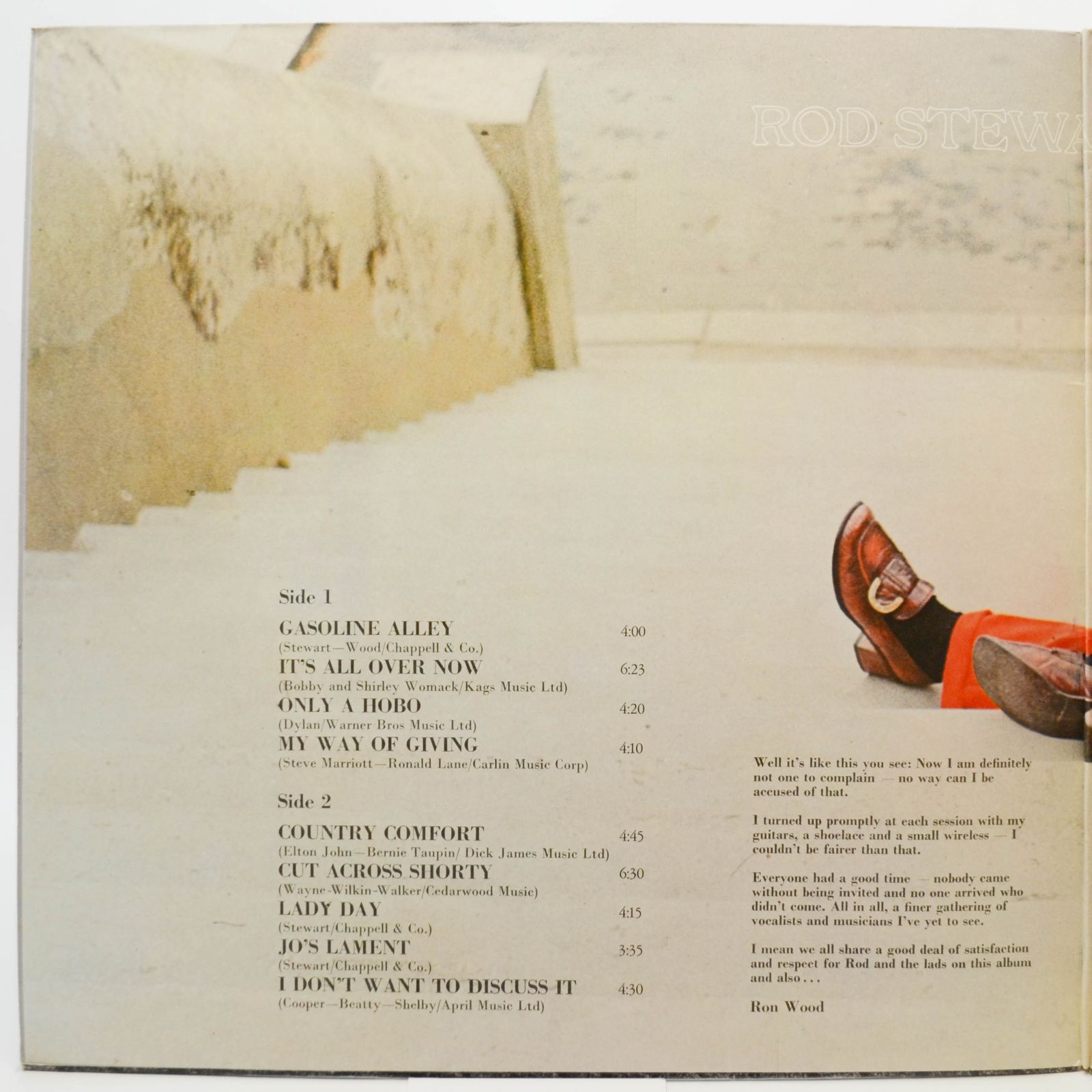 Rod Stewart — Gasoline Alley, 1970