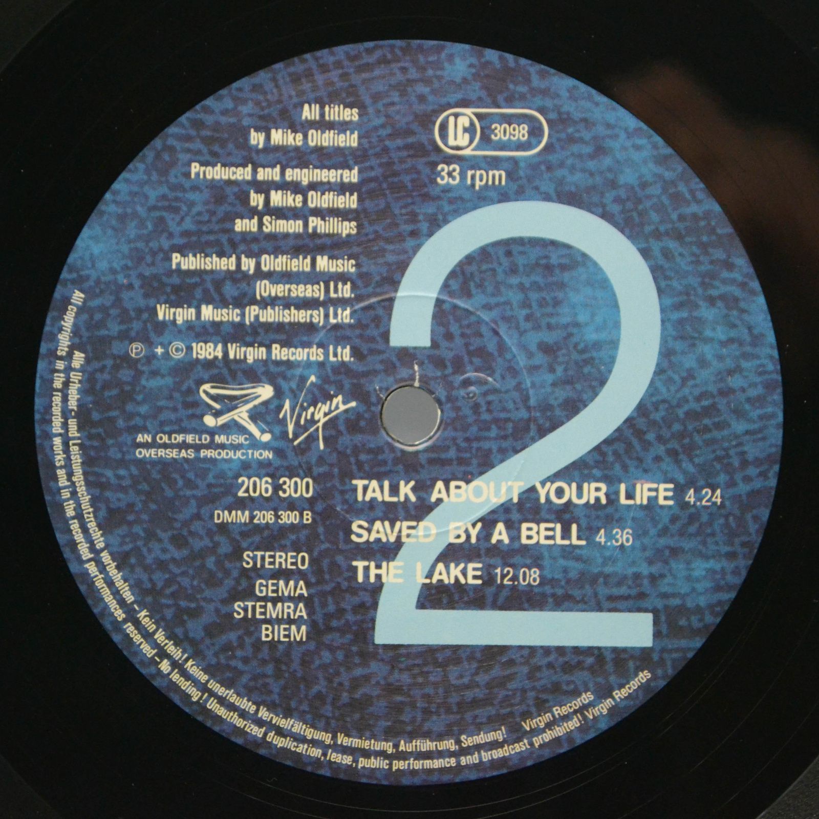 Mike Oldfield — Discovery, 1984