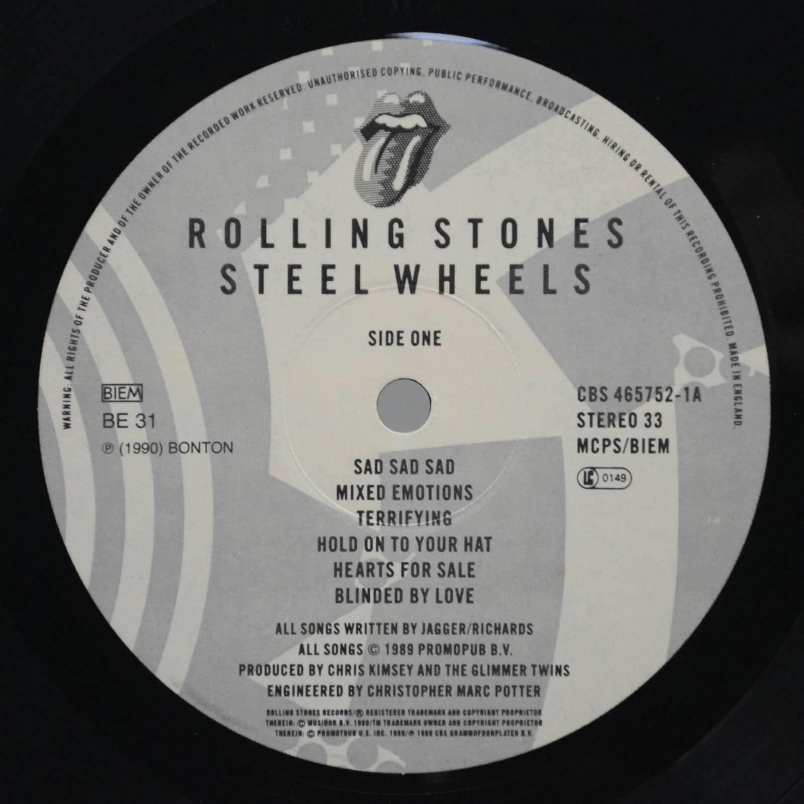 Rolling Stones — Steel Wheels, 1990
