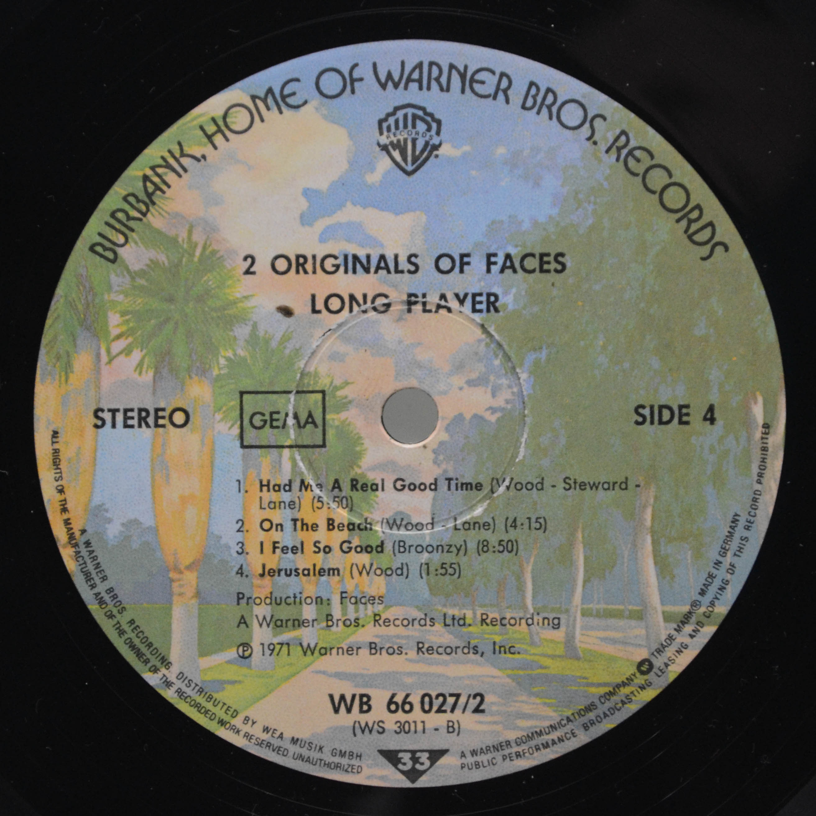 Виниловая пластинка Faces — 2 Originals Of Faces (2LP), 1973