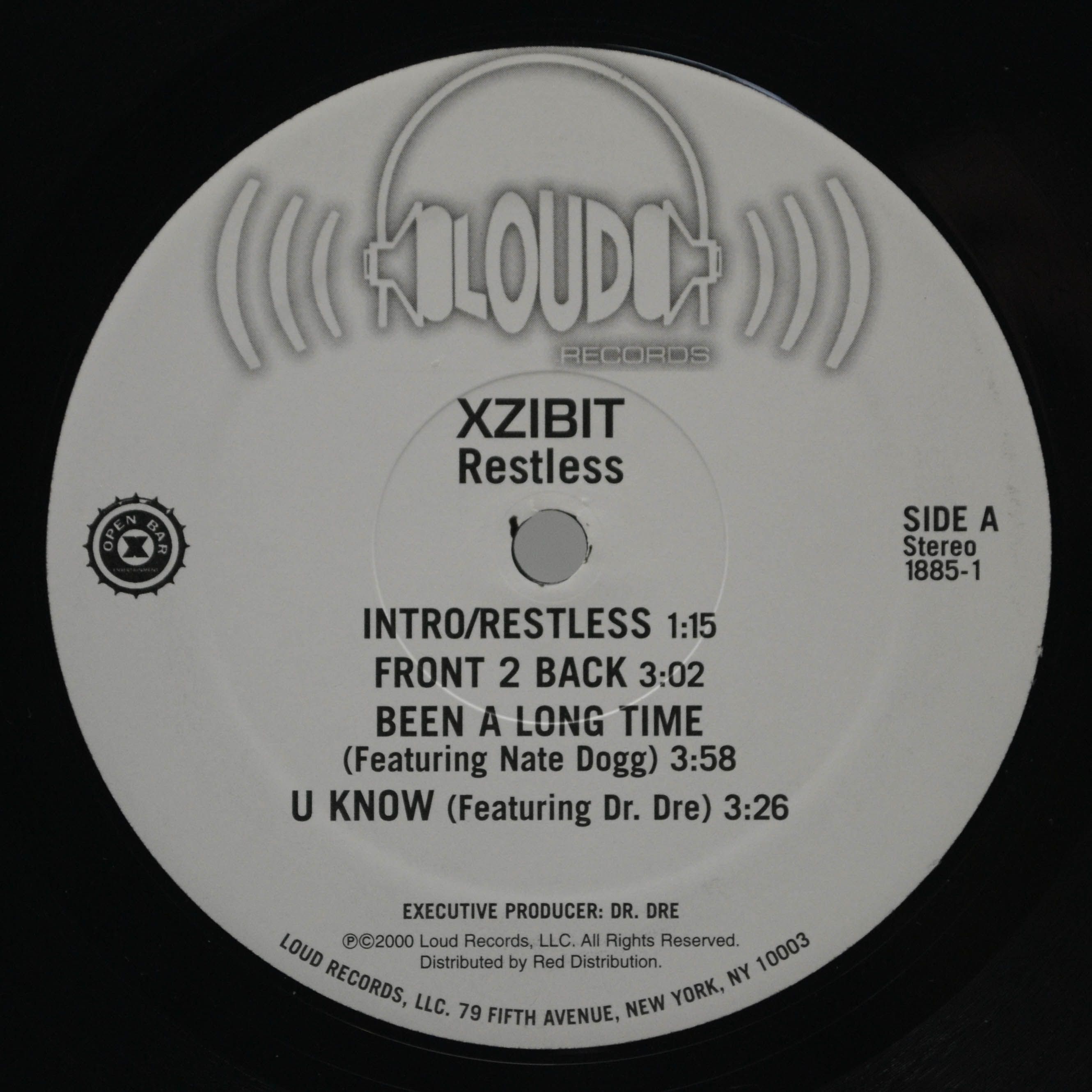 Xzibit — Restless (2LP, 1-st, USA), 2000