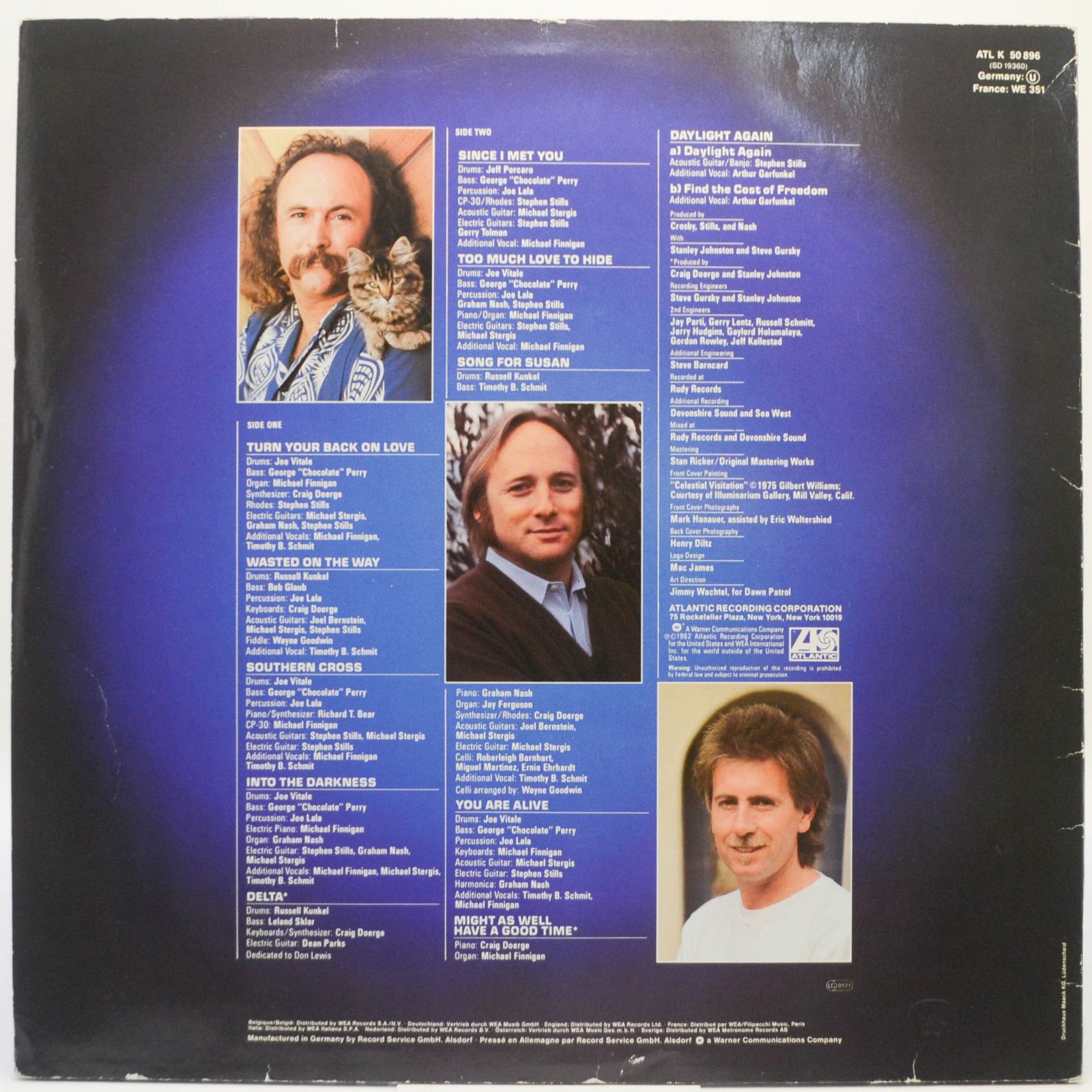 Crosby, Stills & Nash — Daylight Again, 1982