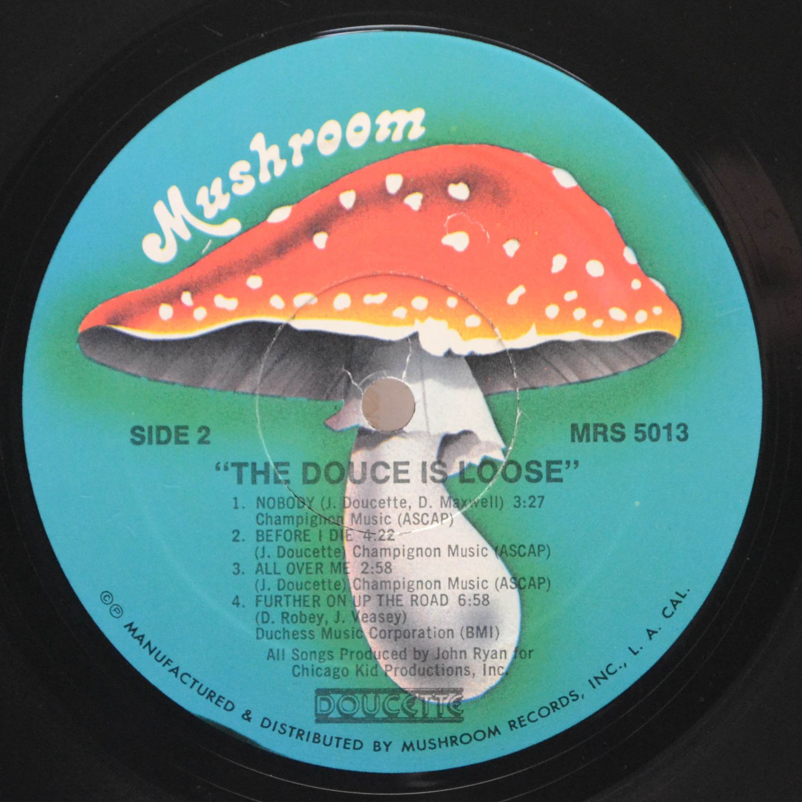 Виниловая пластинка Doucette — The Douce Is Loose, 1979