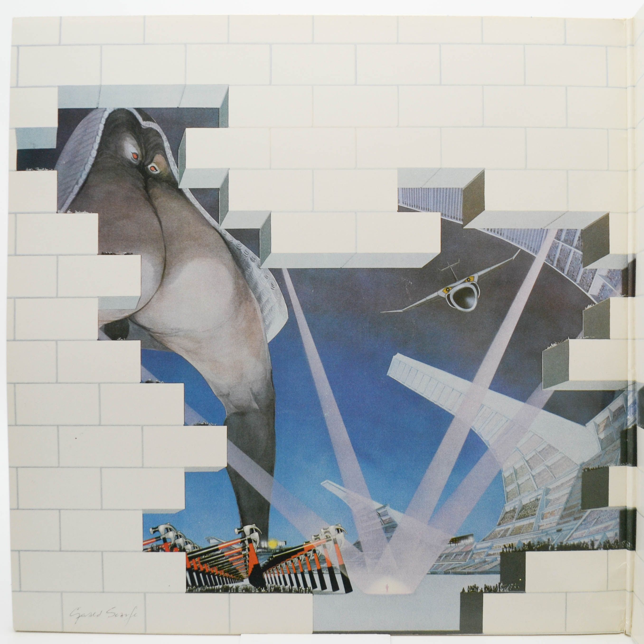 Виниловая пластинка Pink Floyd — The Wall (2LP, UK), 1979