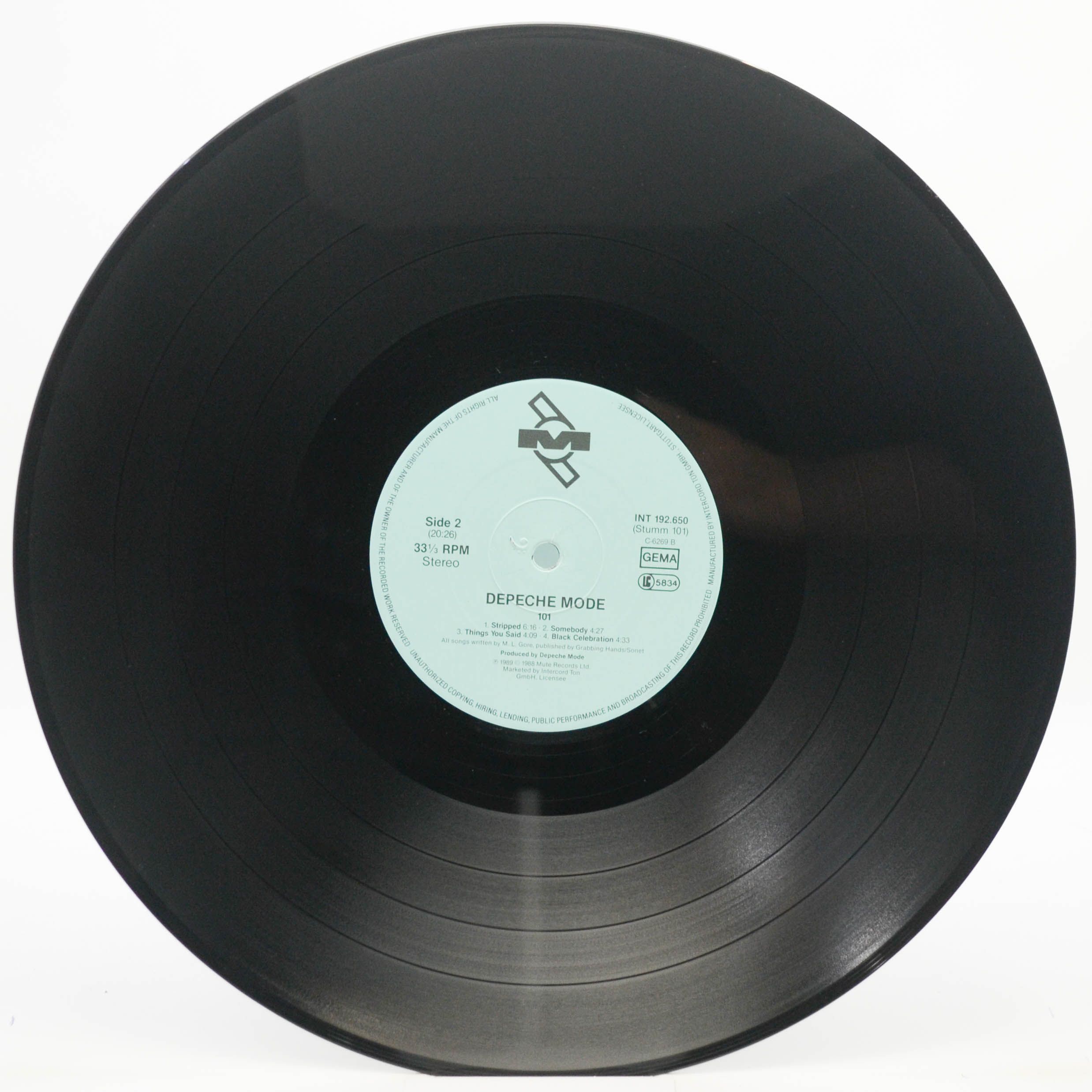 Depeche Mode — 101 (2LP), 1989