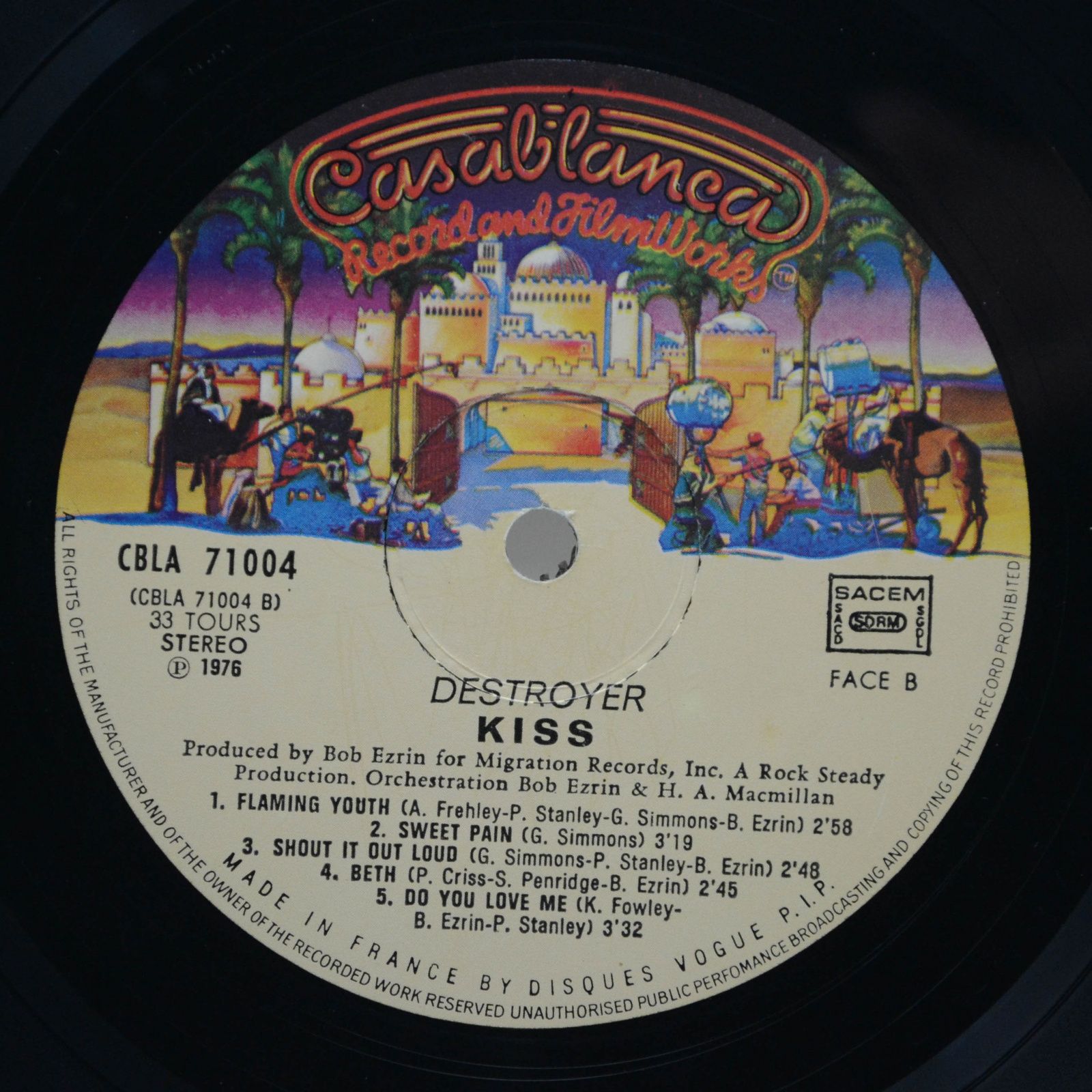 Kiss — Destroyer, 1976