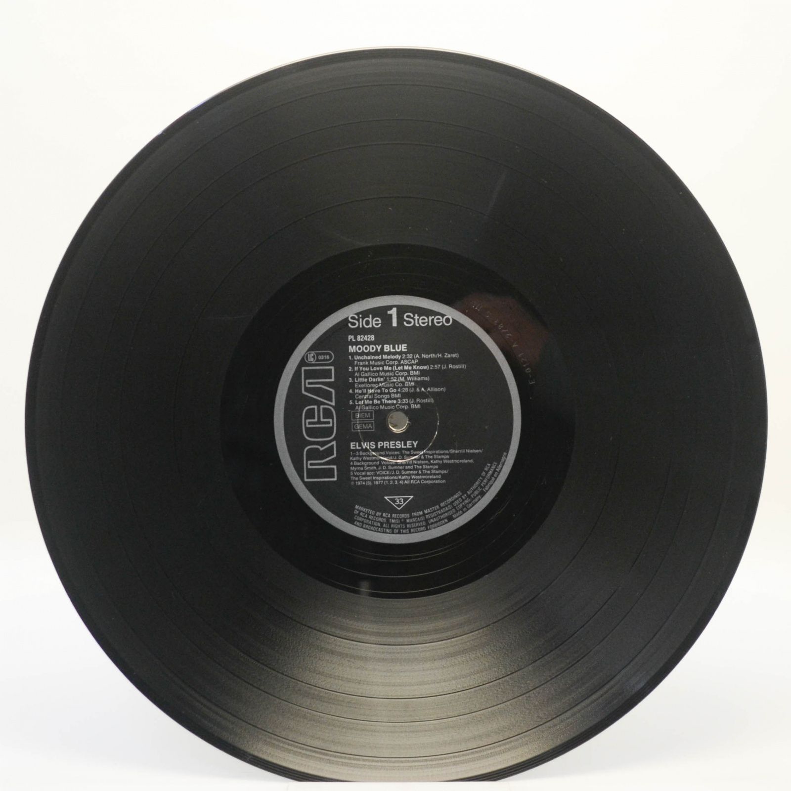 Elvis Presley — Moody Blue, 1977