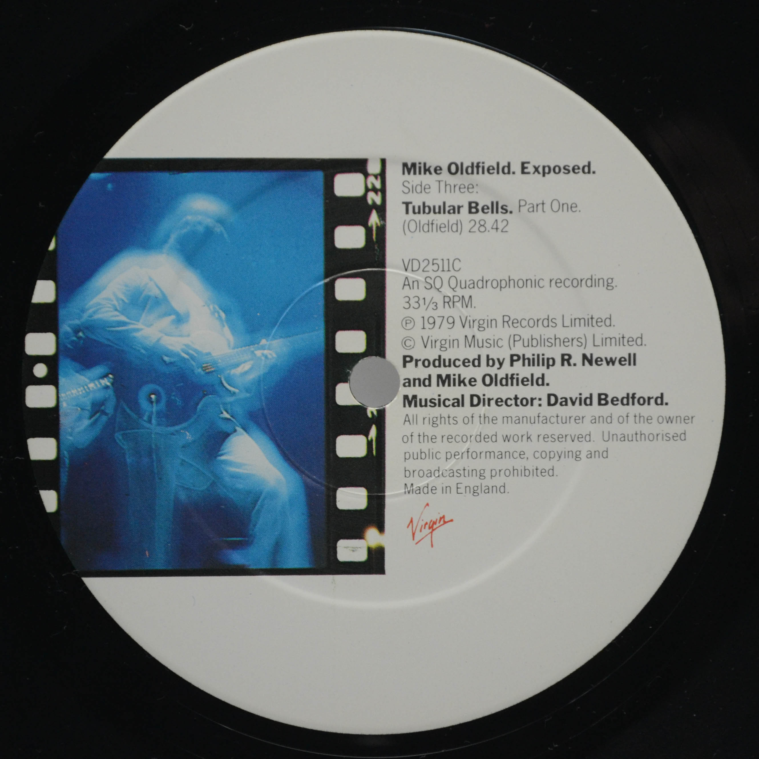 Mike Oldfield — Exposed (2LP, UK, Quadraphonic ), 1979