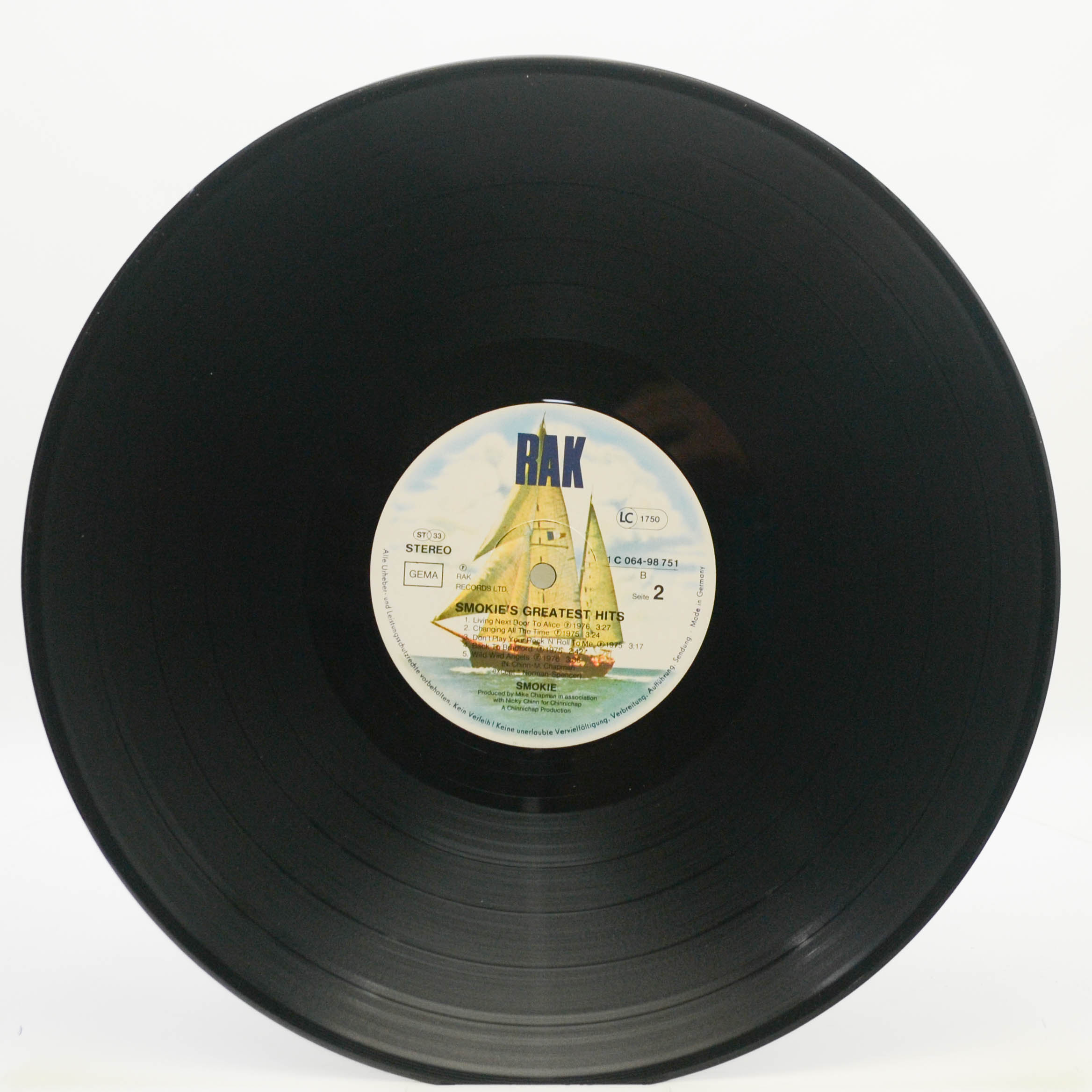 Виниловая пластинка Smokie — Greatest Hits, 1977