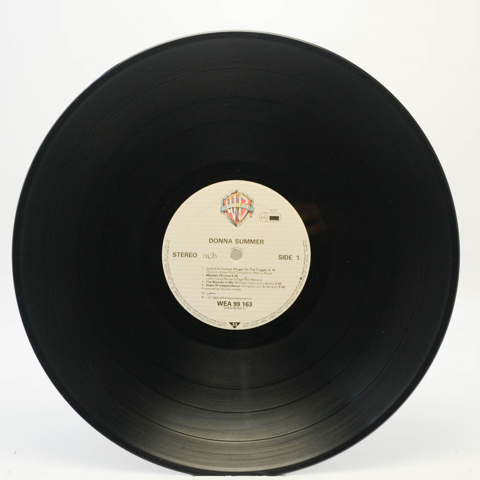 Виниловая пластинка Donna Summer — Donna Summer, 1982