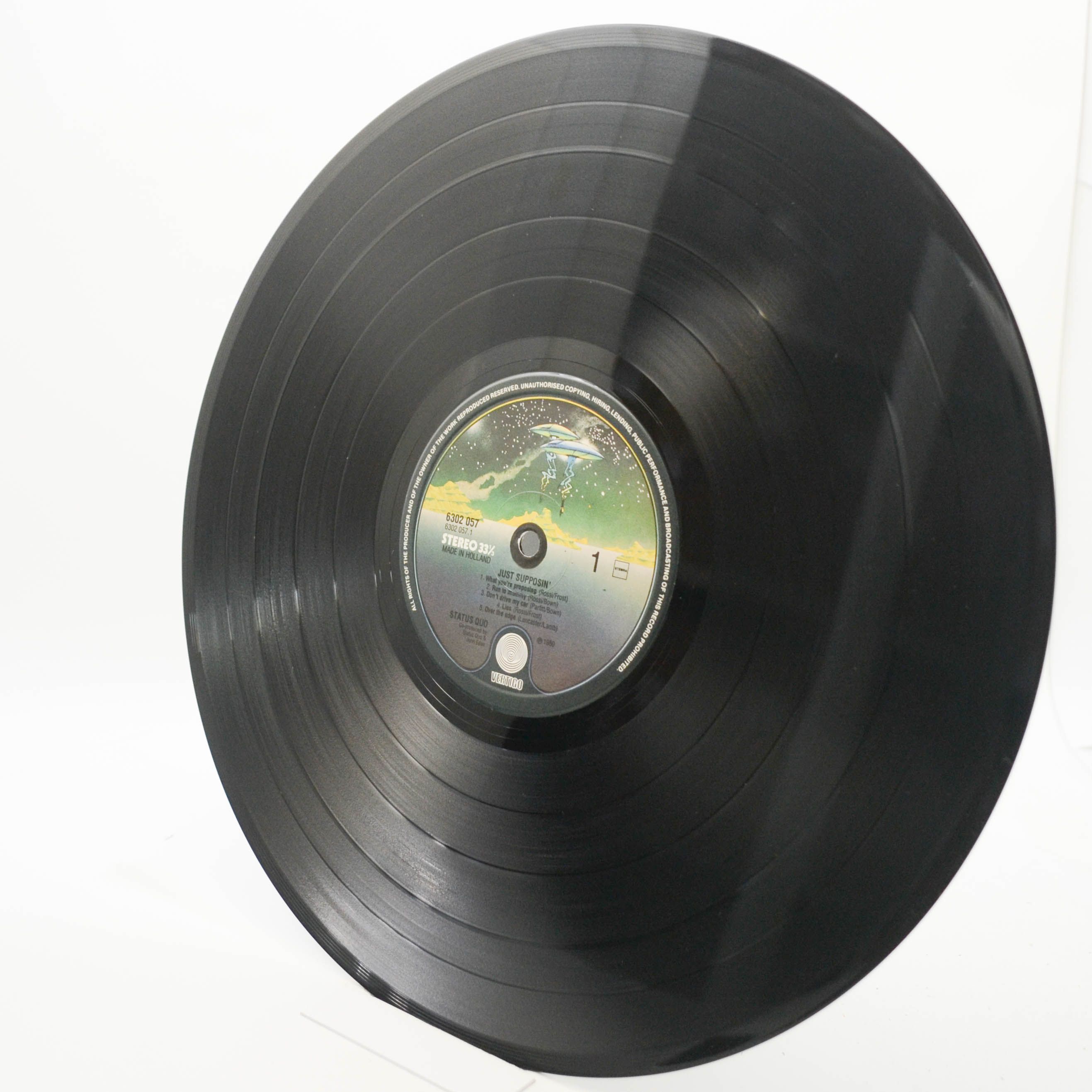 Виниловая пластинка Status Quo — Just Supposin', 1980