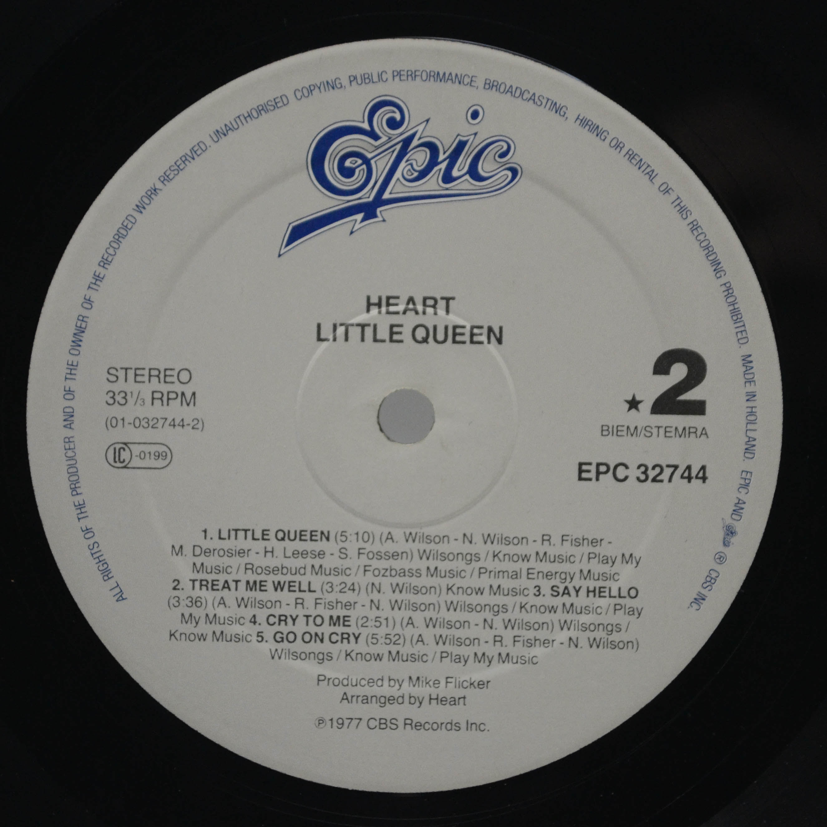 Виниловая пластинка Heart — Little Queen, 1977