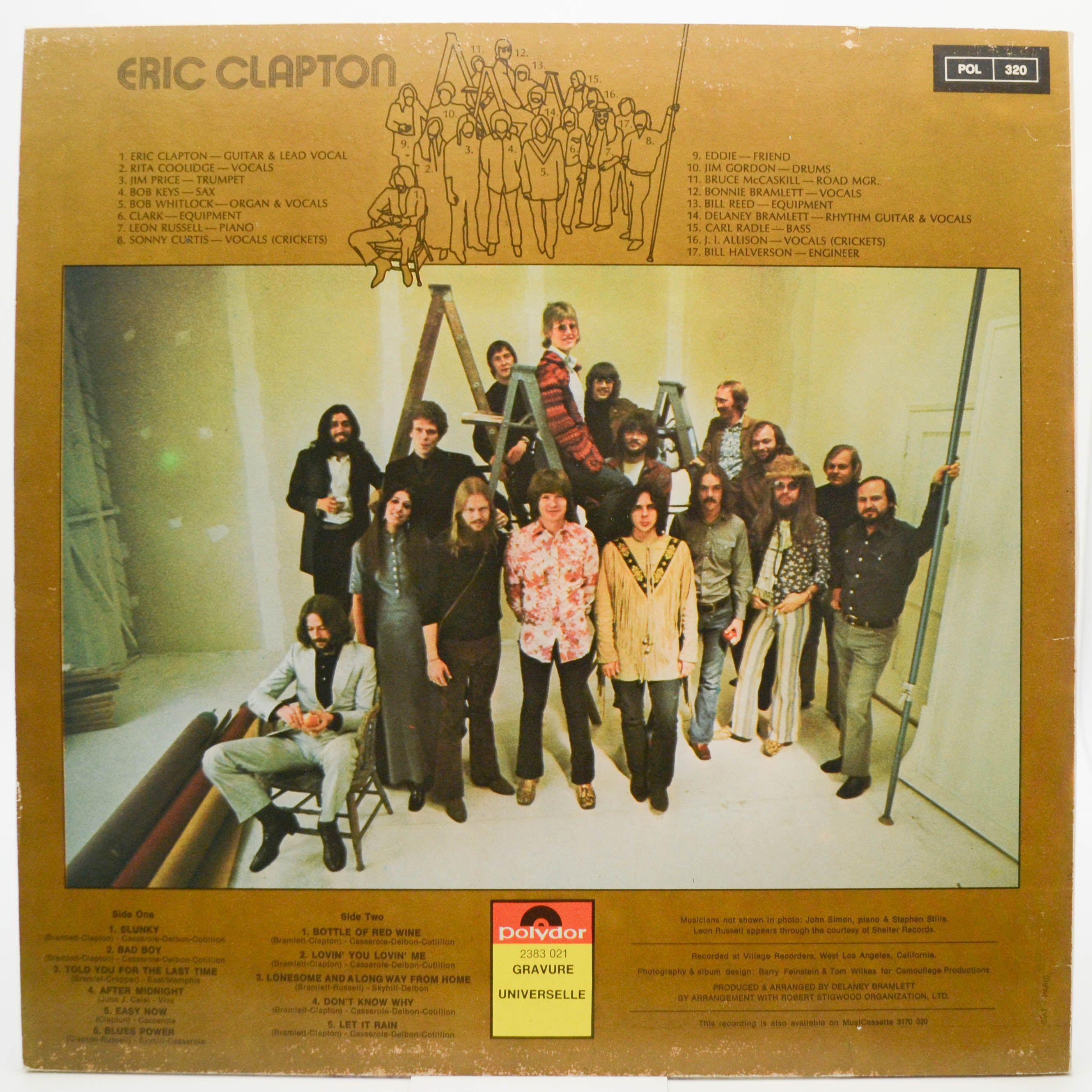 Eric Clapton — Eric Clapton, 1970