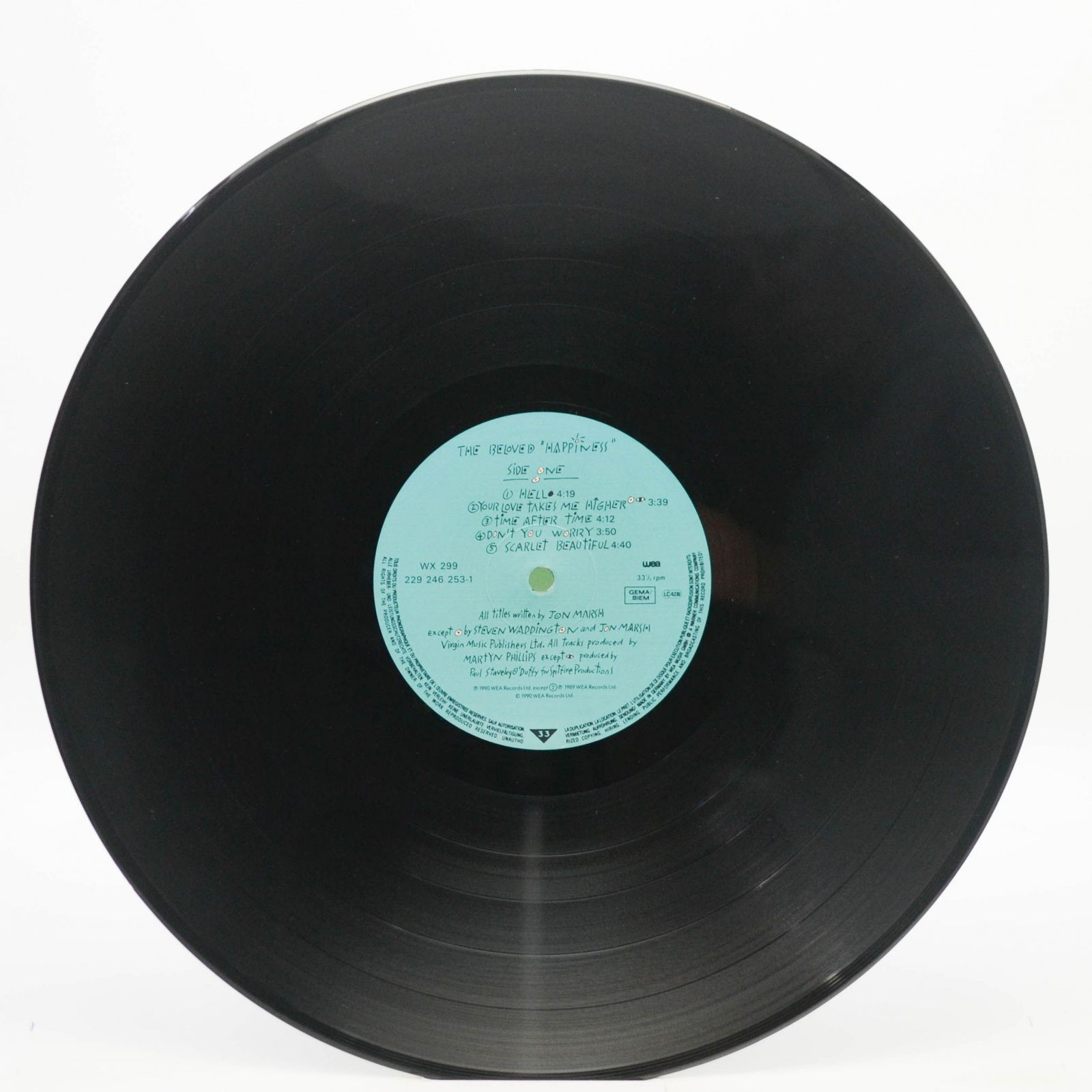 Виниловая пластинка Beloved — Happiness, 1990