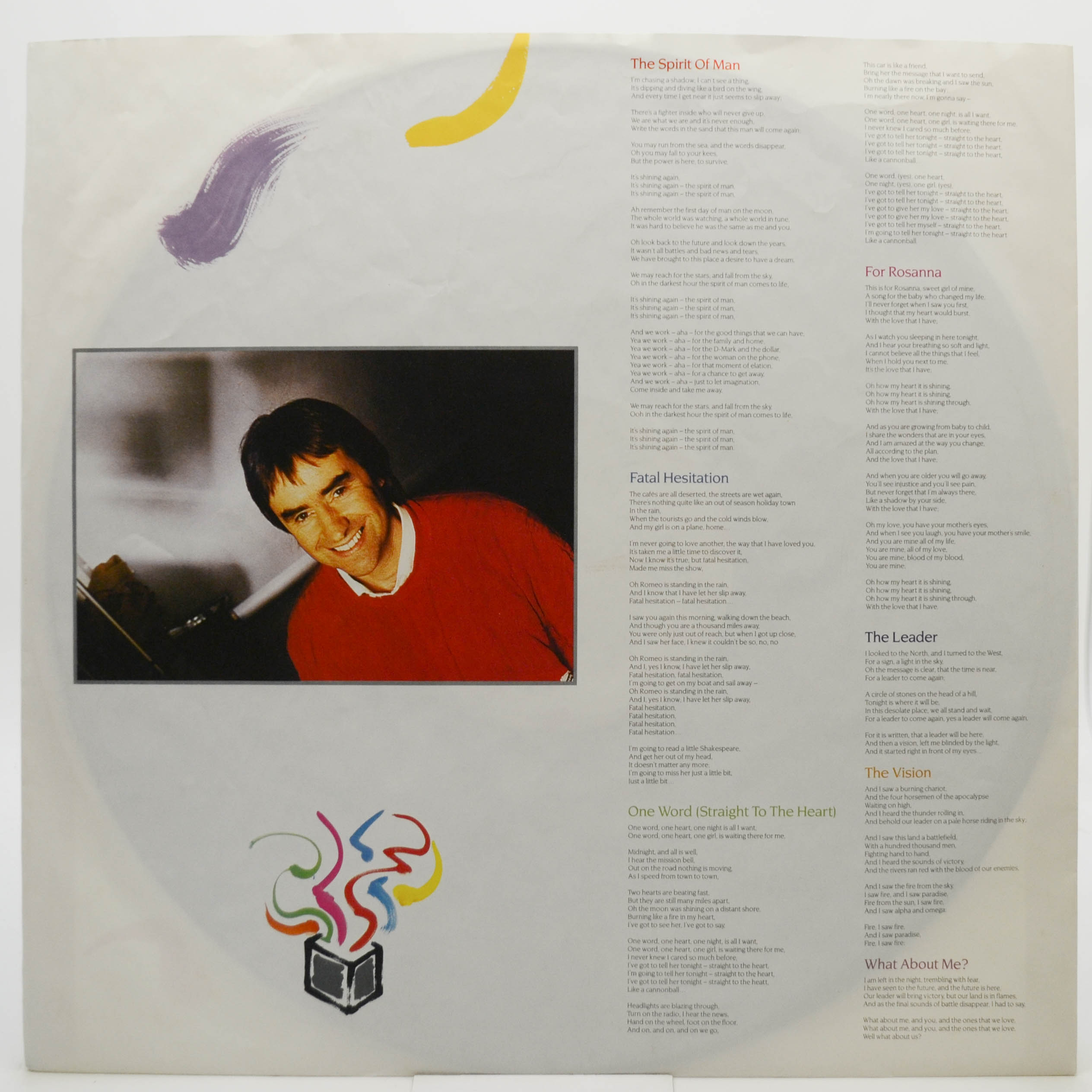 Виниловая пластинка Chris de Burgh — Into The Light, 1986