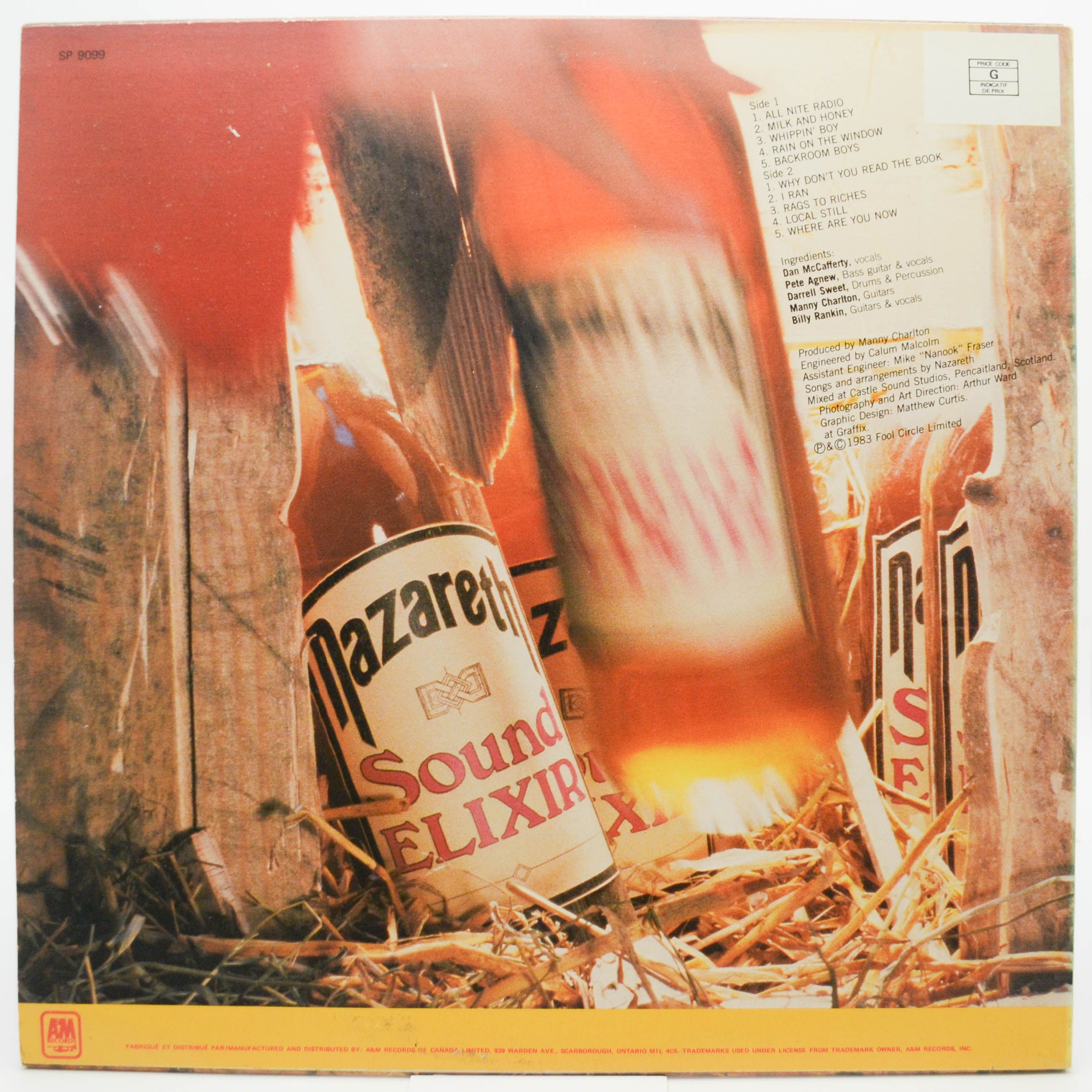 Nazareth — Sound Elixir, 1983