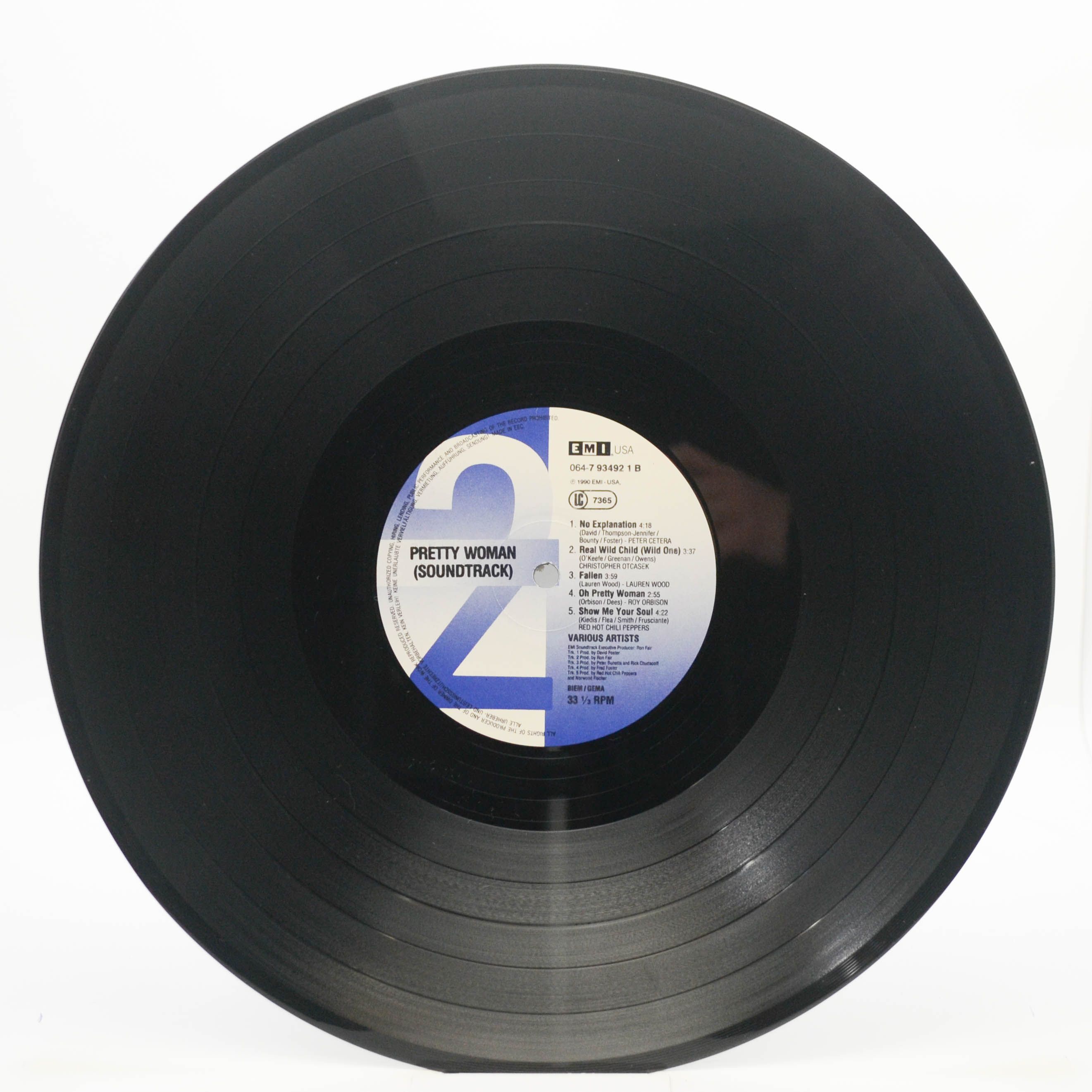 Various — Pretty Woman (Original Motion Picture Soundtrack), 1990