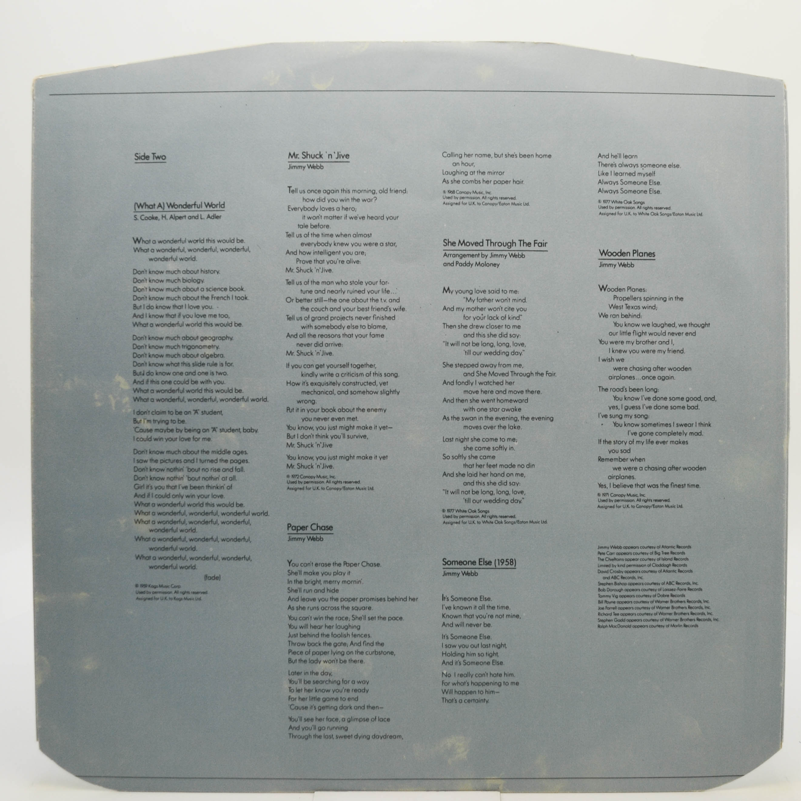 Art Garfunkel — Watermark, 1978