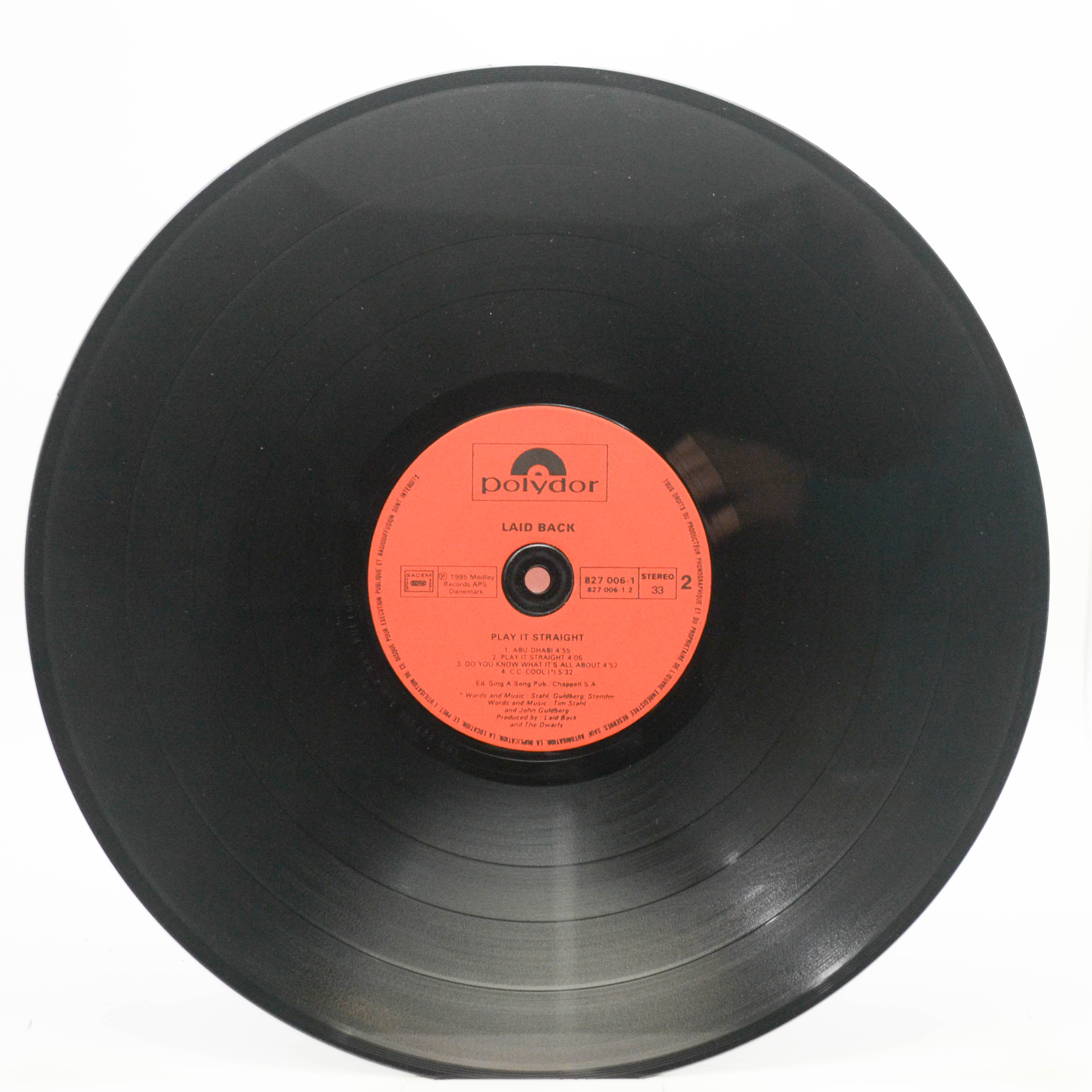 Laid Back — Play It Straight, 1985