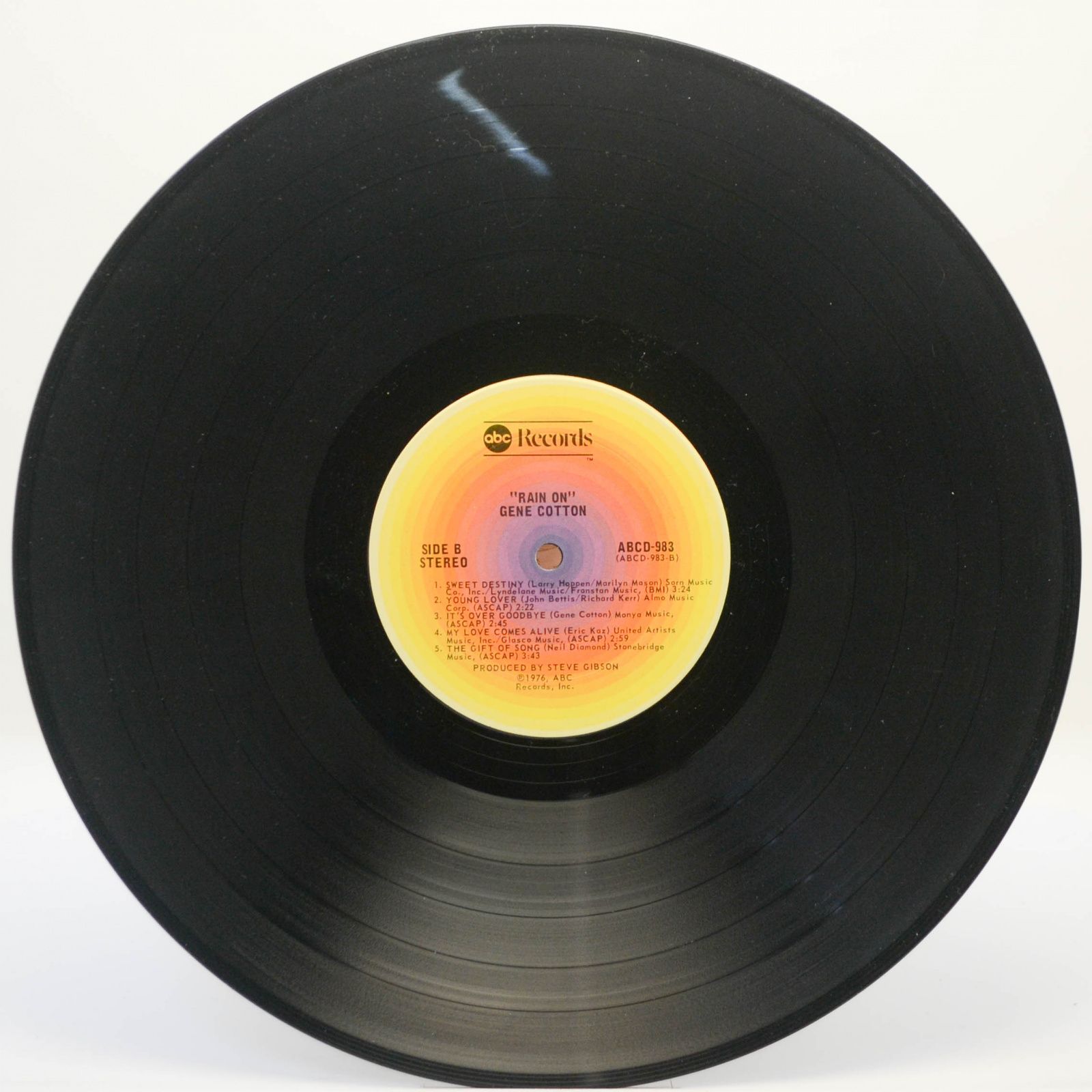 Виниловая пластинка Gene Cotton — Rain On (USA), 1976